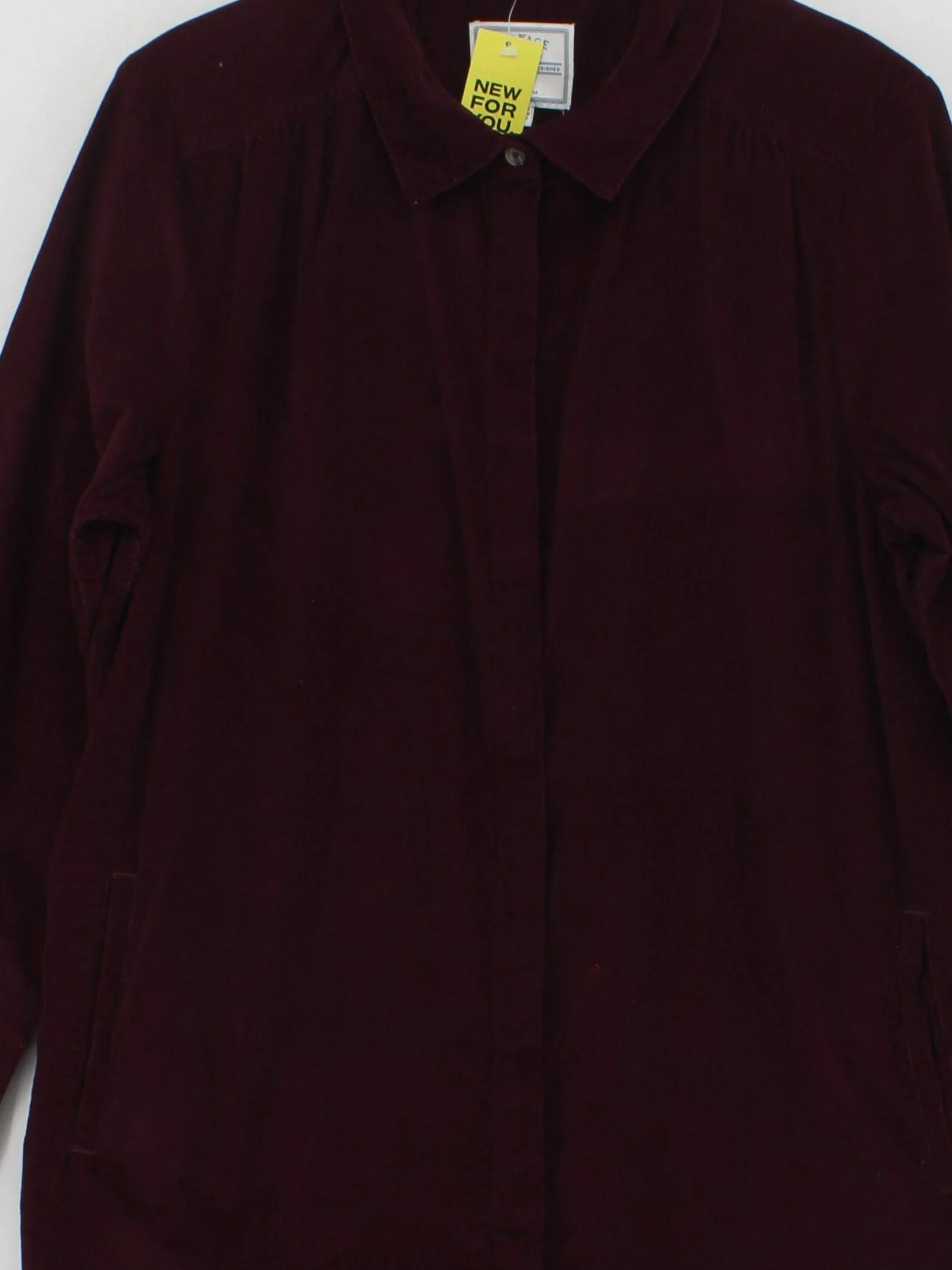 Fat Face Overcoat jacket red - Image 3