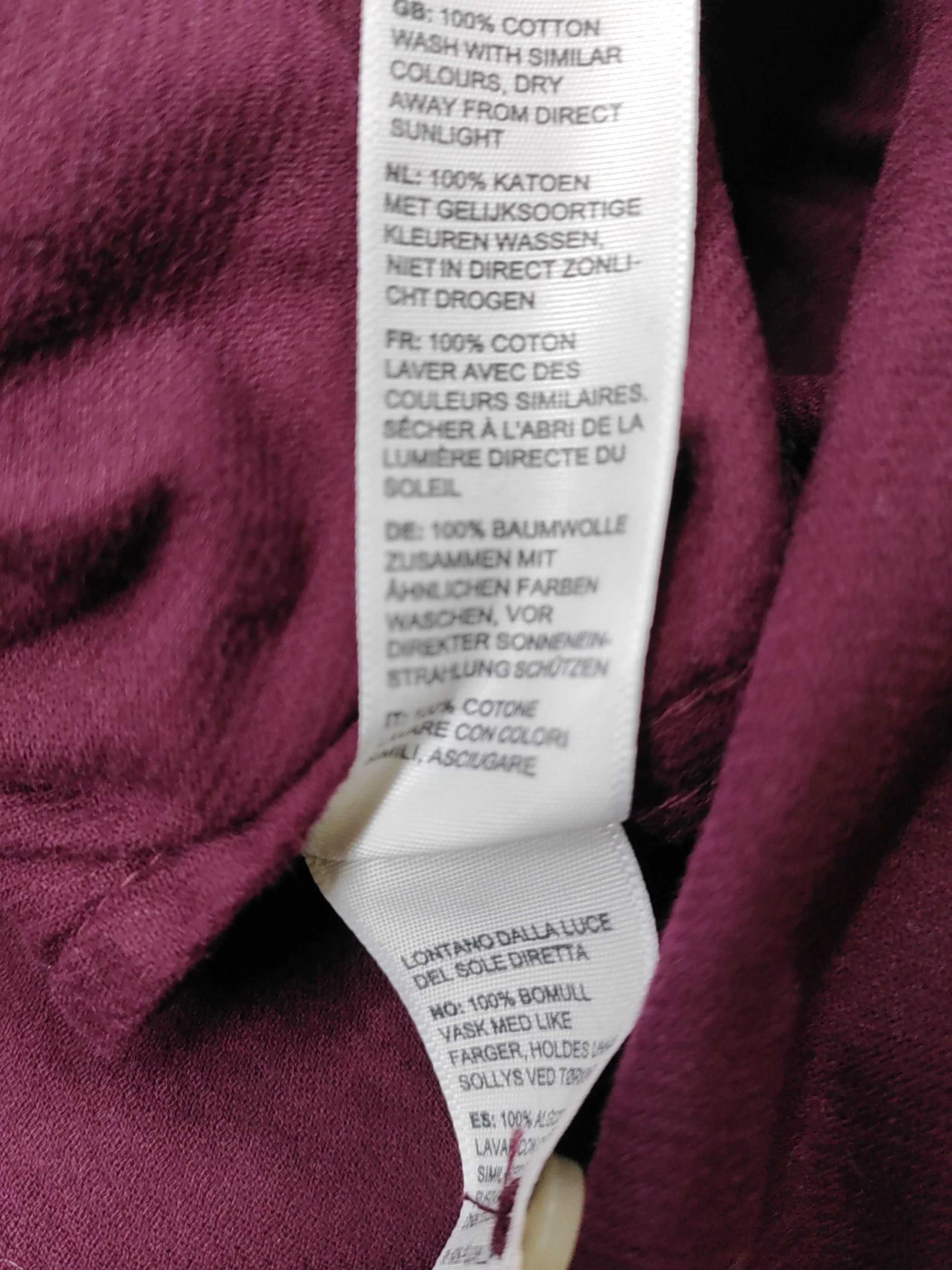 Fat Face Overcoat jacket red - Image 7