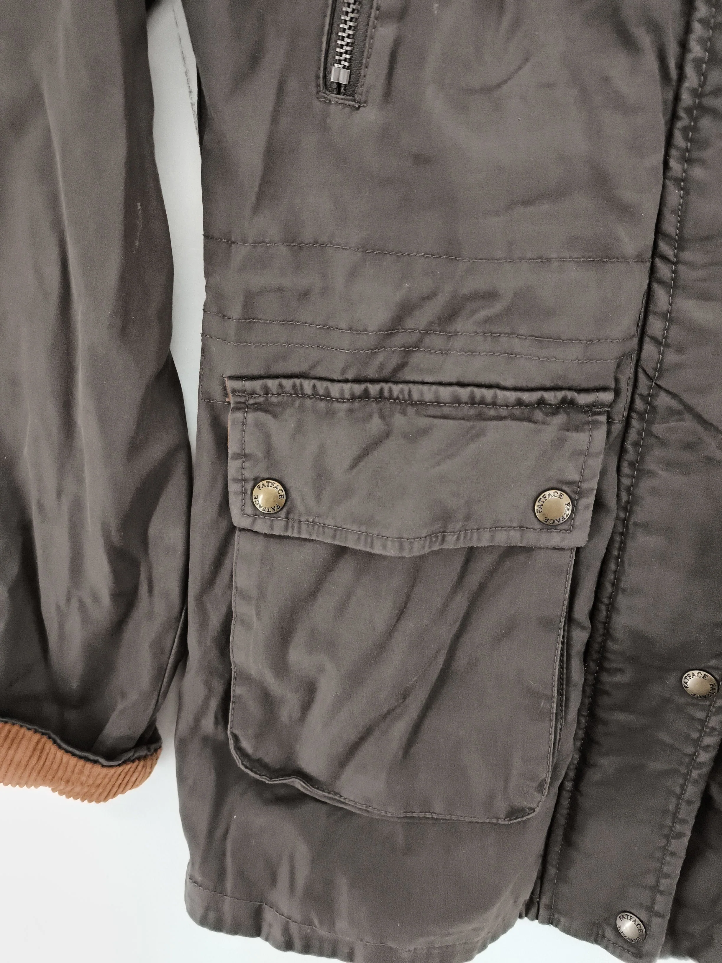 Fat Face Parka jacket brown - Image 5