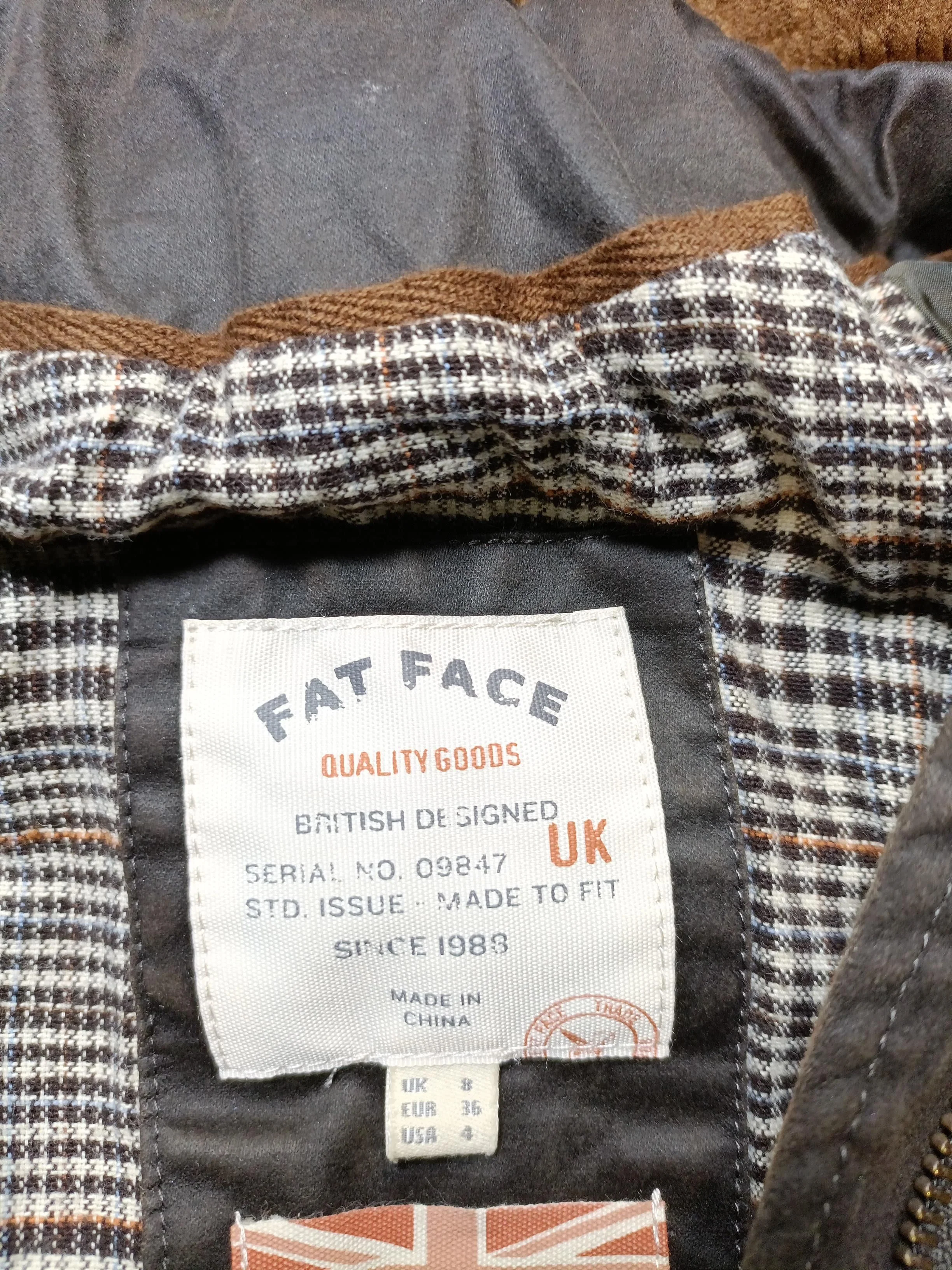 Fat Face Parka jacket brown - Image 6