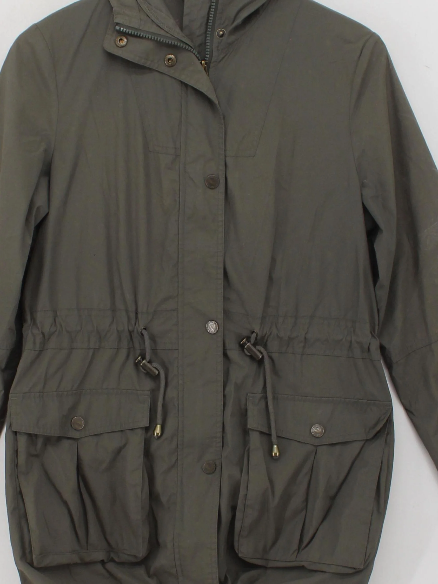 Fat Face Parka jacket green - Image 3