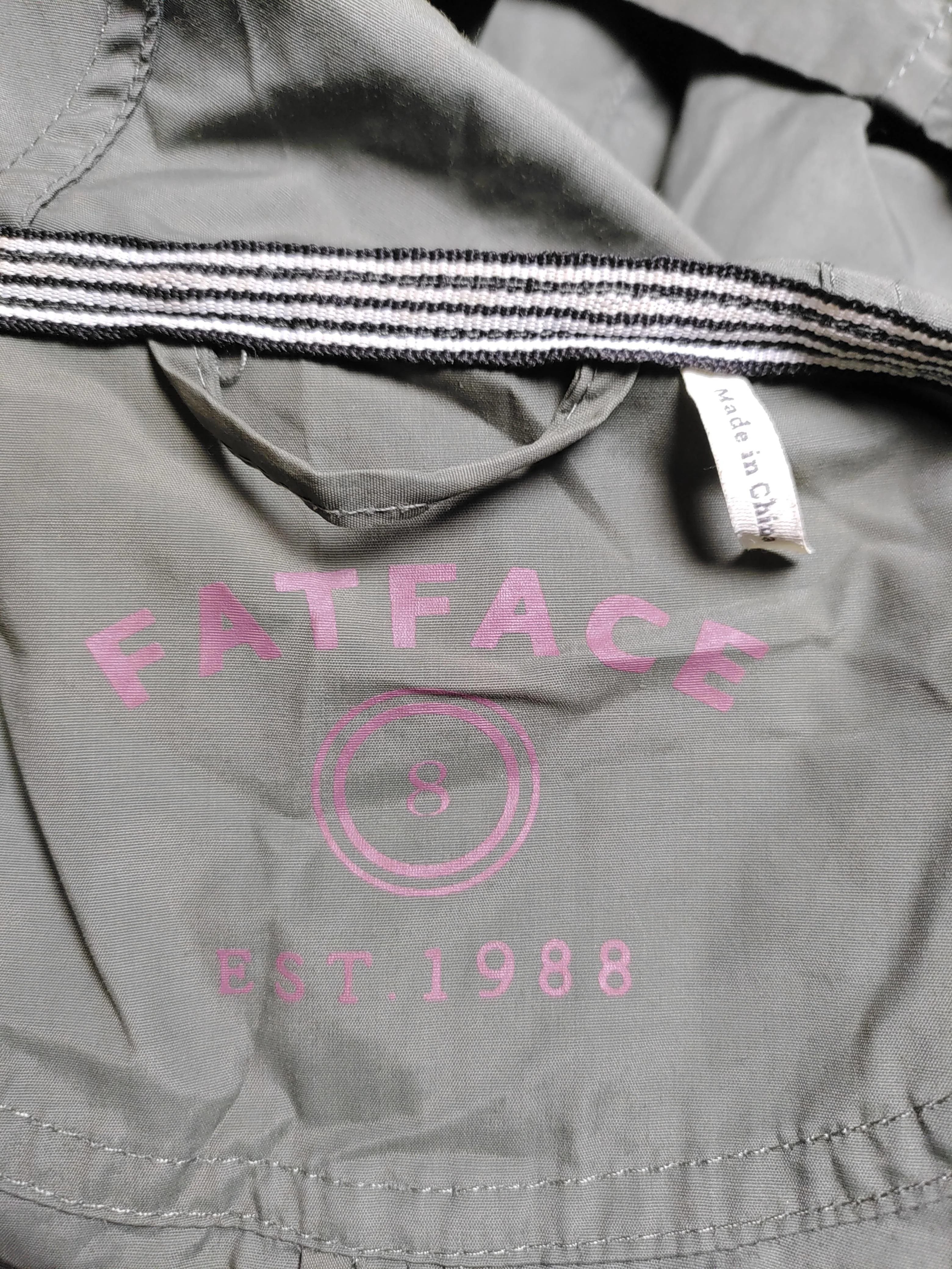 Fat Face Parka jacket green - Image 7