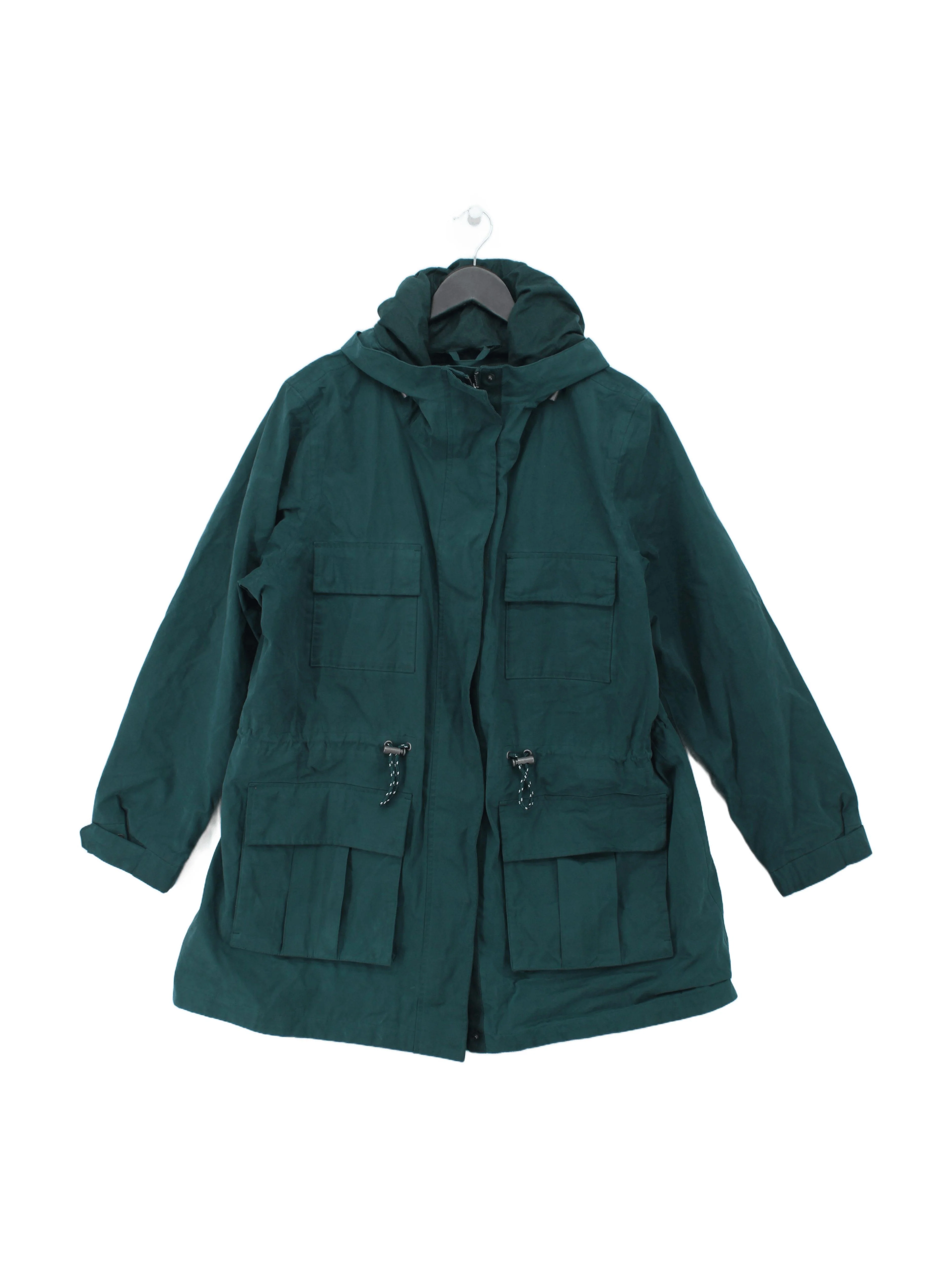 Fat Face Parka jacket green