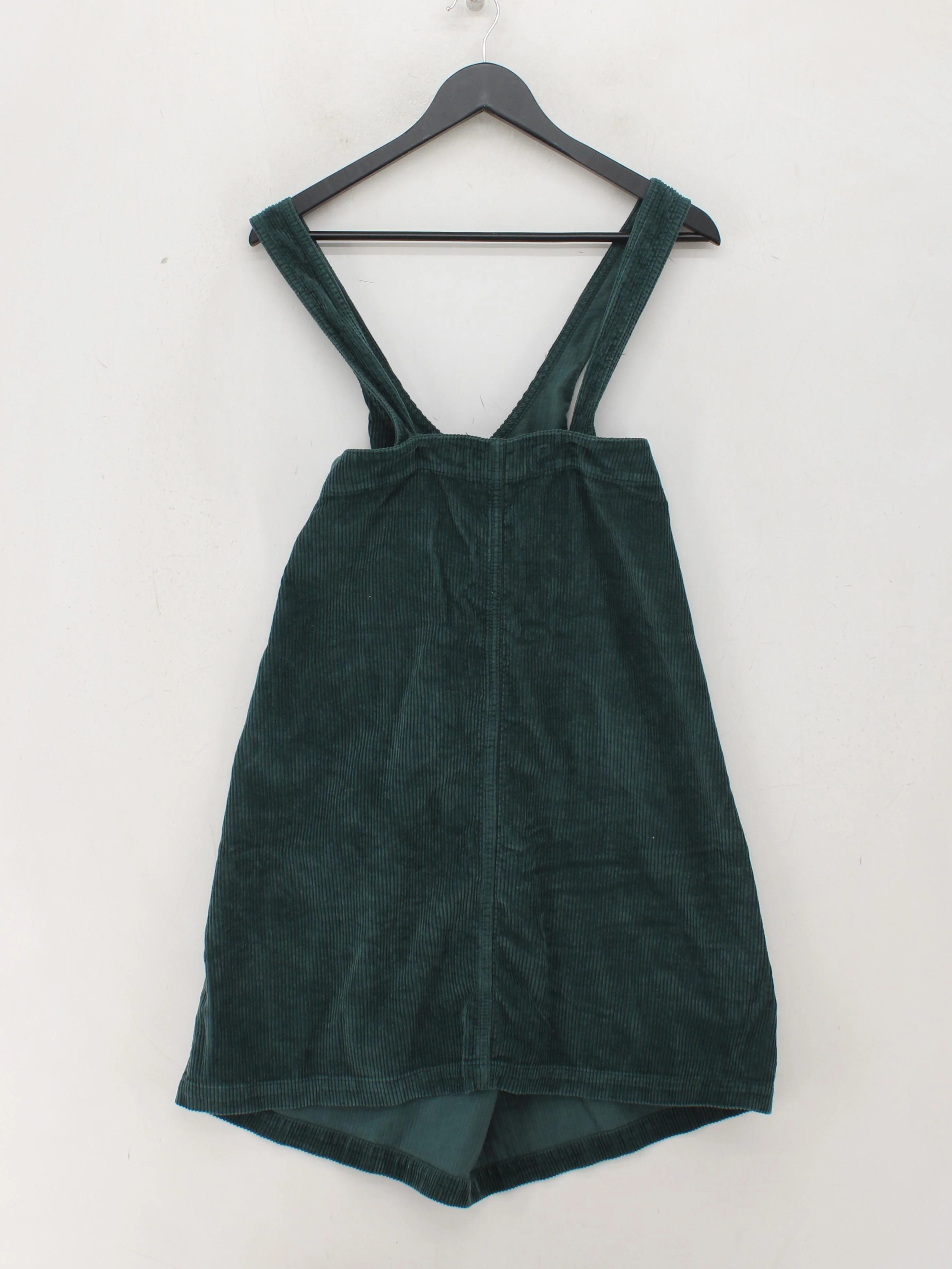 Fat Face Pinafore/Dungaree Mini Dress UK16 in Green - Image 2
