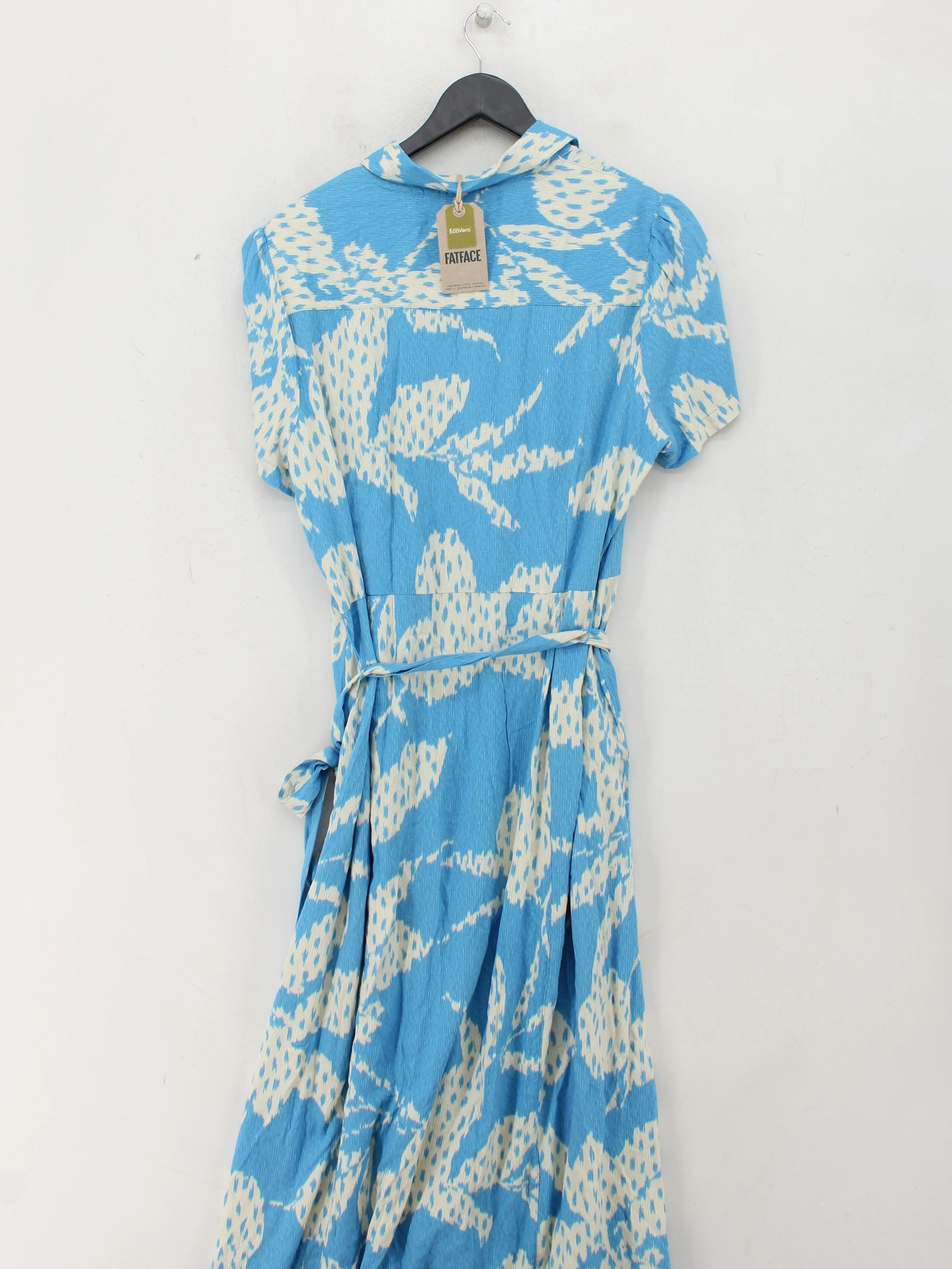 Fat Face Shirt Maxi Dress UK16 in Blue - Image 2