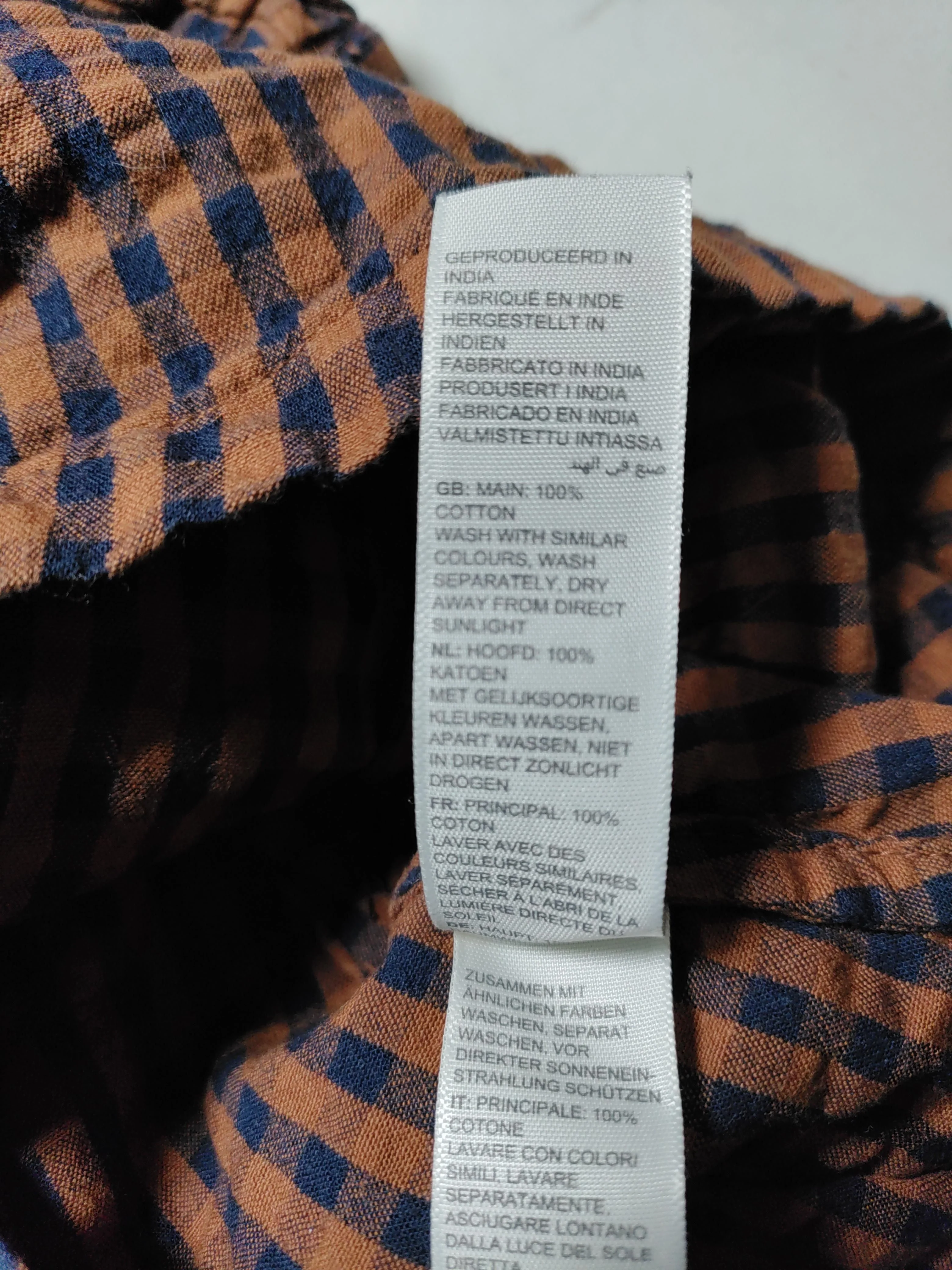 Fat Face Shirt Midi Dress UK10 in Brown - Image 6