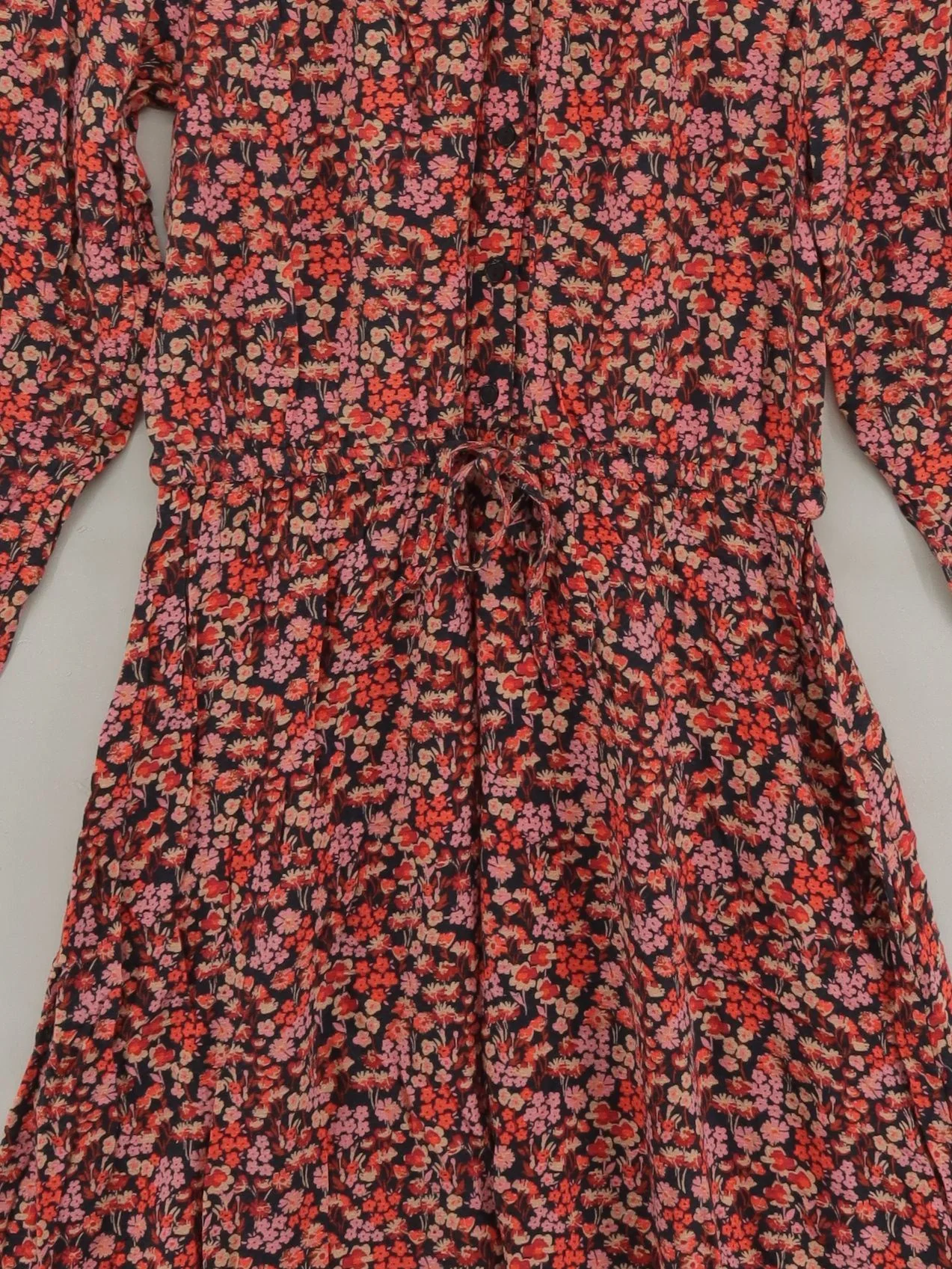 Fat Face Shirt Midi Dress UK10 in Multi - Image 3