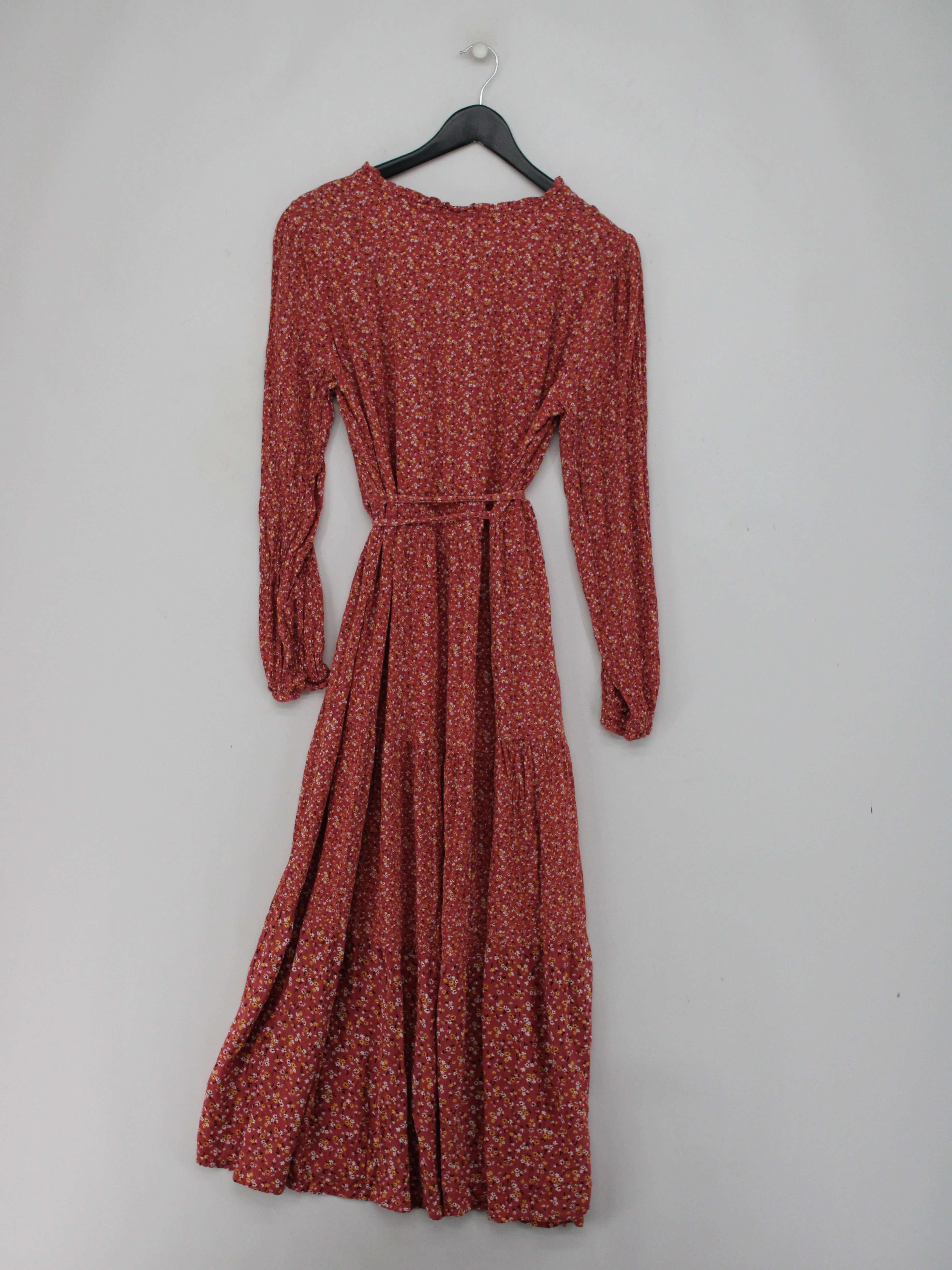 Fat Face Shirt Midi Dress UK12 in Red - Image 2