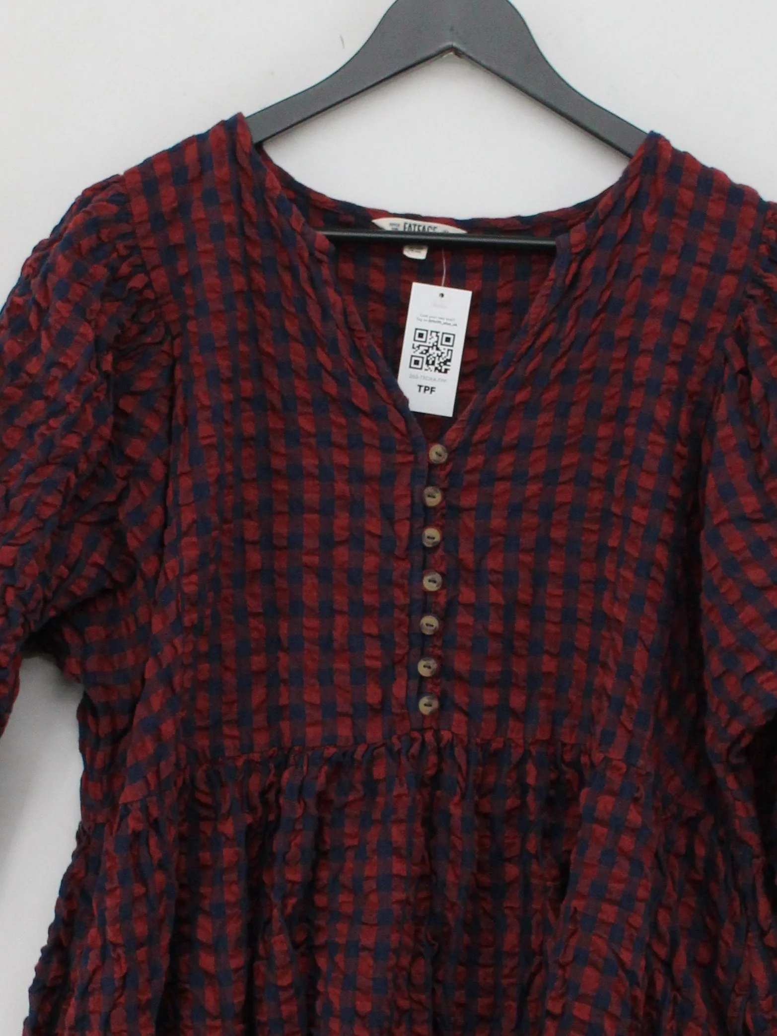 Fat Face Shirt Midi Dress UK18 in Multi - Image 3