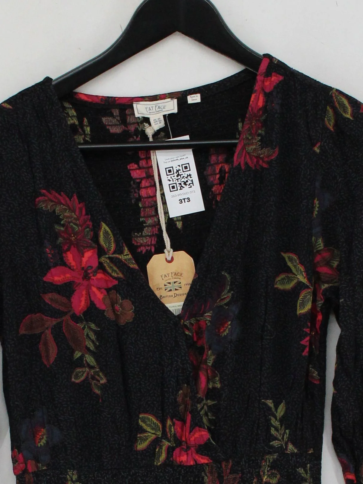 Fat Face Shirt Midi Dress UK8 in Multi - Image 3