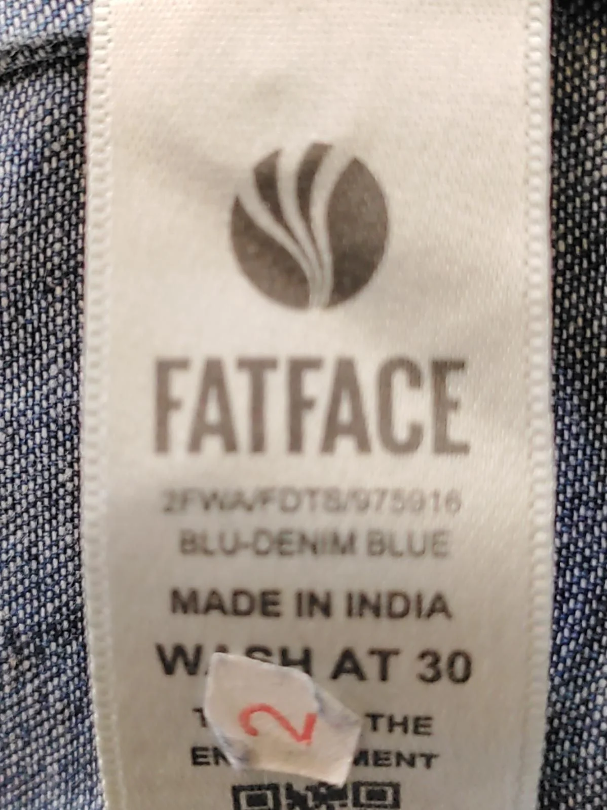 Fat Face Shirt Mini Dress S in Blue - Image 5