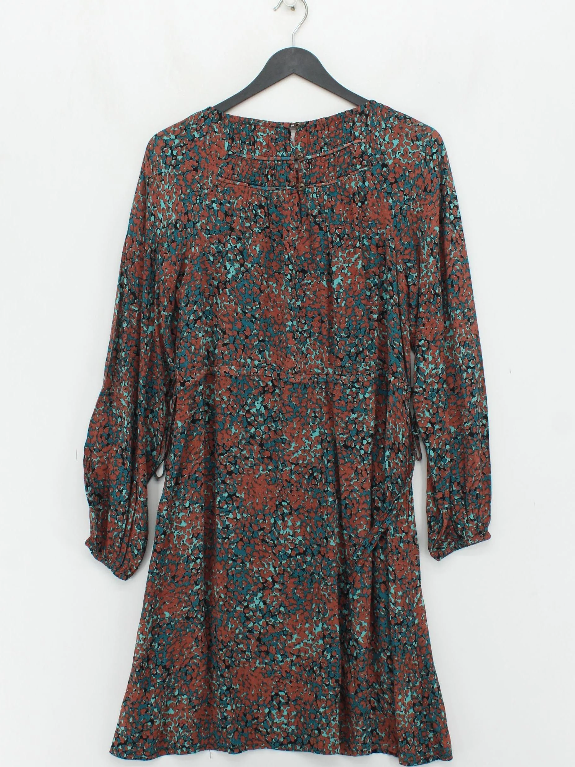 Fat Face Shirt Mini Dress UK10 in Multi - Image 2