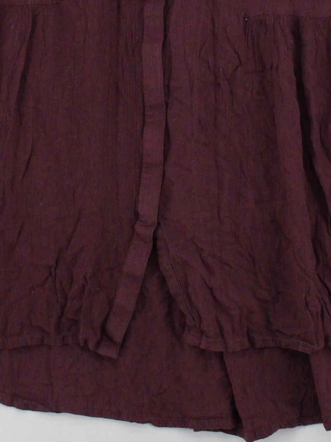 Fat Face Shirt Mini Dress UK10 in Red - Image 4