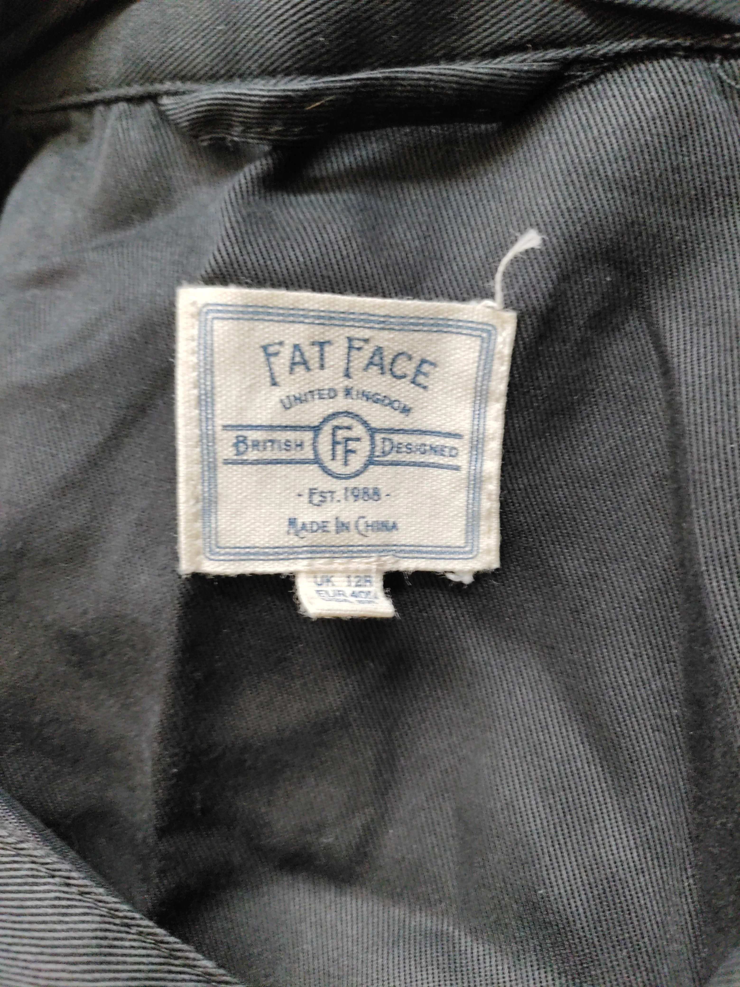 Fat Face Shirt Mini Dress UK12 in Black - Image 5