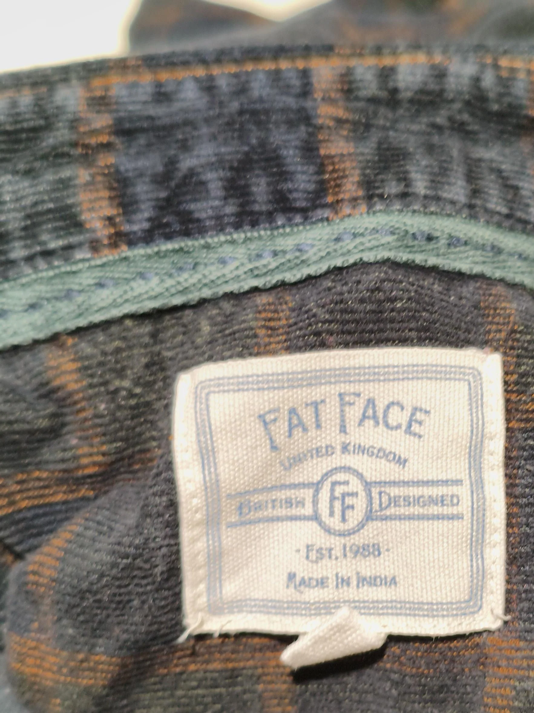 Fat Face Shirt Mini Dress UK12 in Blue - Image 6