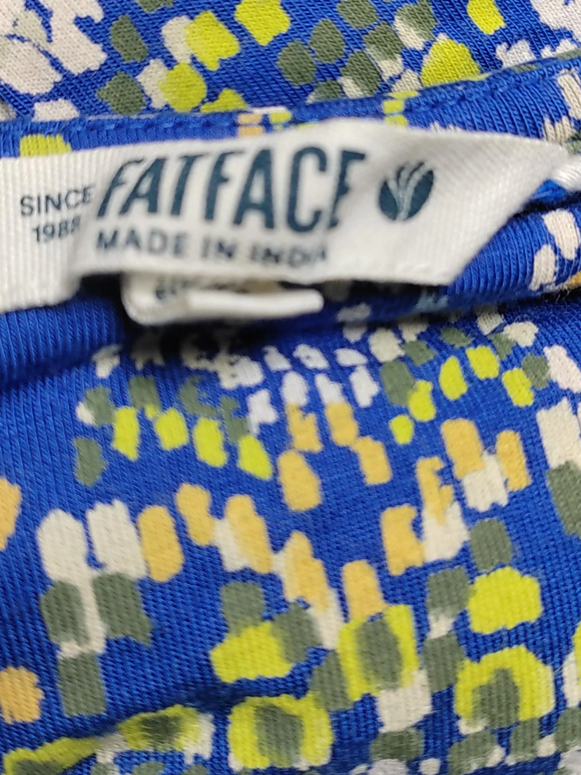 Fat Face Shirt Mini Dress UK14 in Blue - Image 5