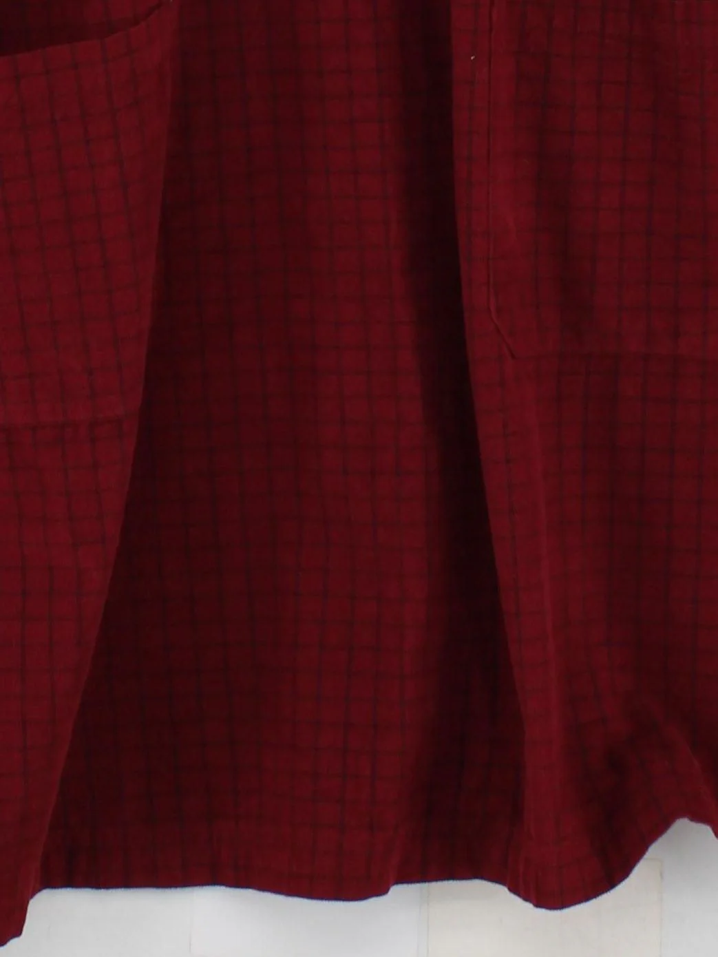 Fat Face Shirt Mini Dress UK14 in Red - Image 4