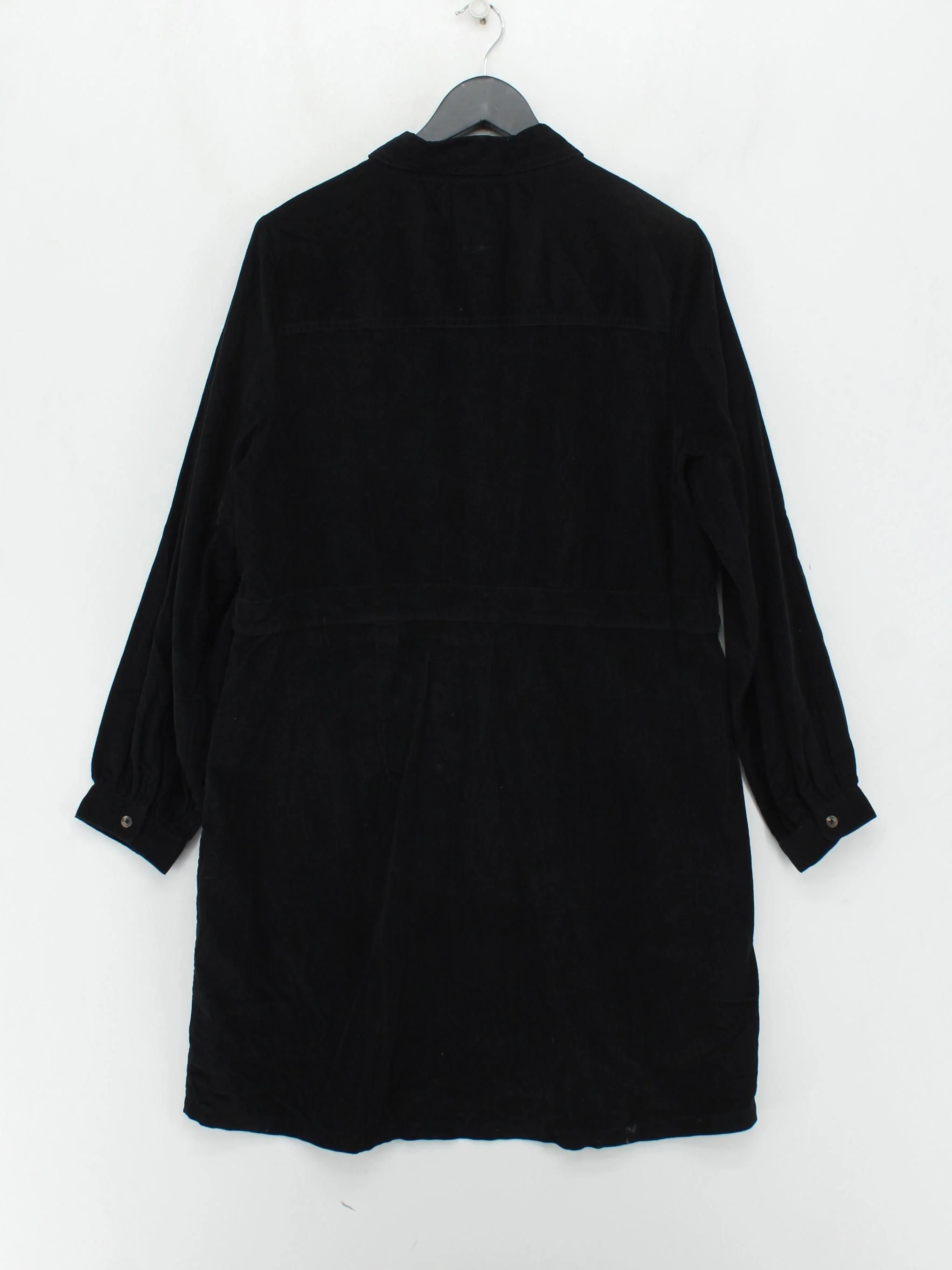 Fat Face Shirt Mini Dress UK18 in Black - Image 2