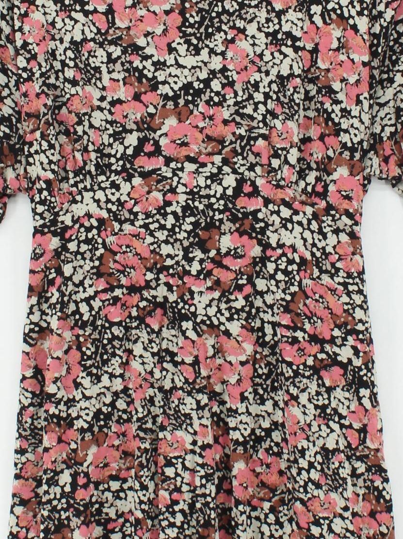 Fat Face Shirt Mini Dress UK20 in Multi - Image 3