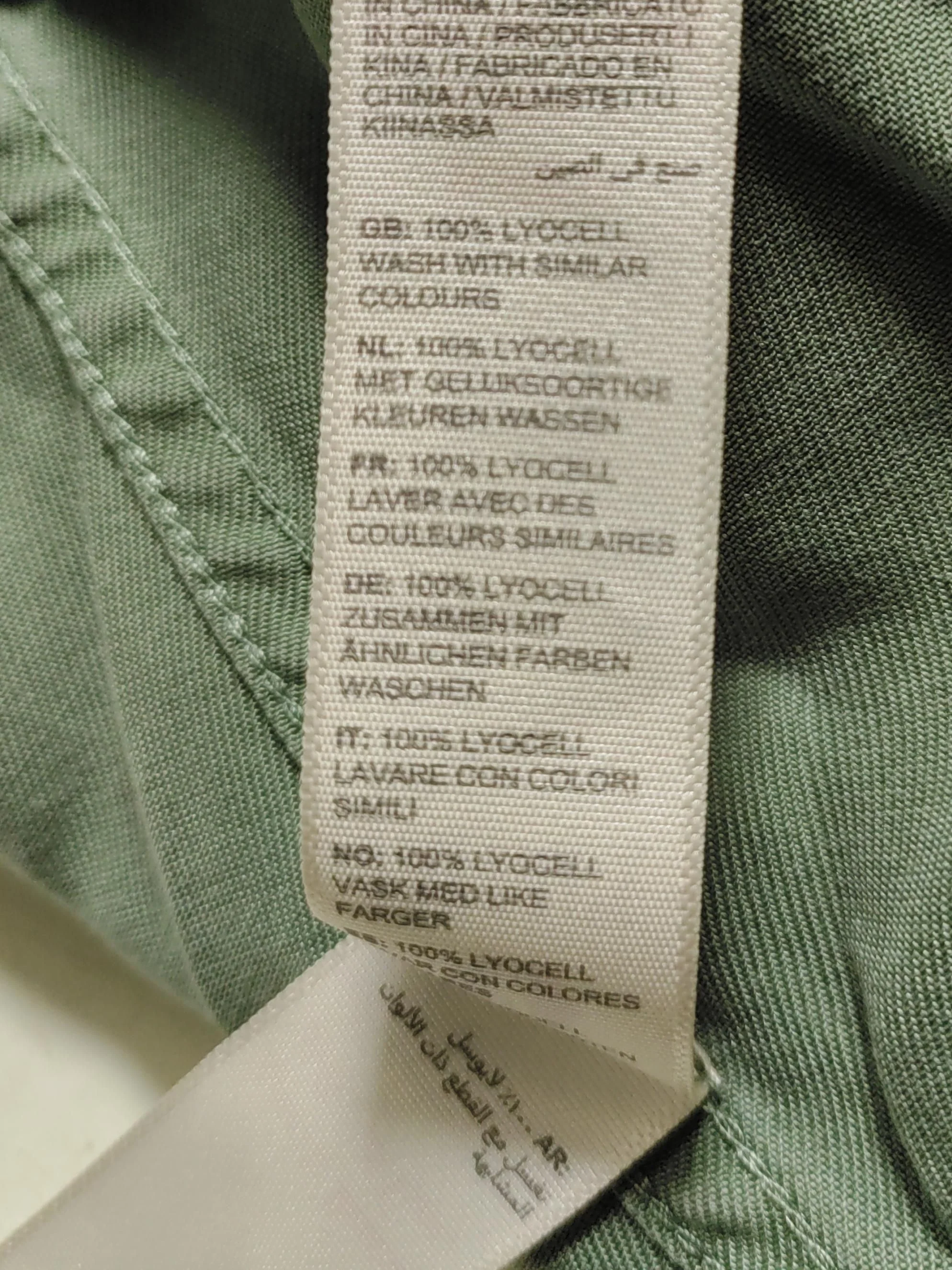 Fat Face Shirt Mini Dress UK8 in Green - Image 7