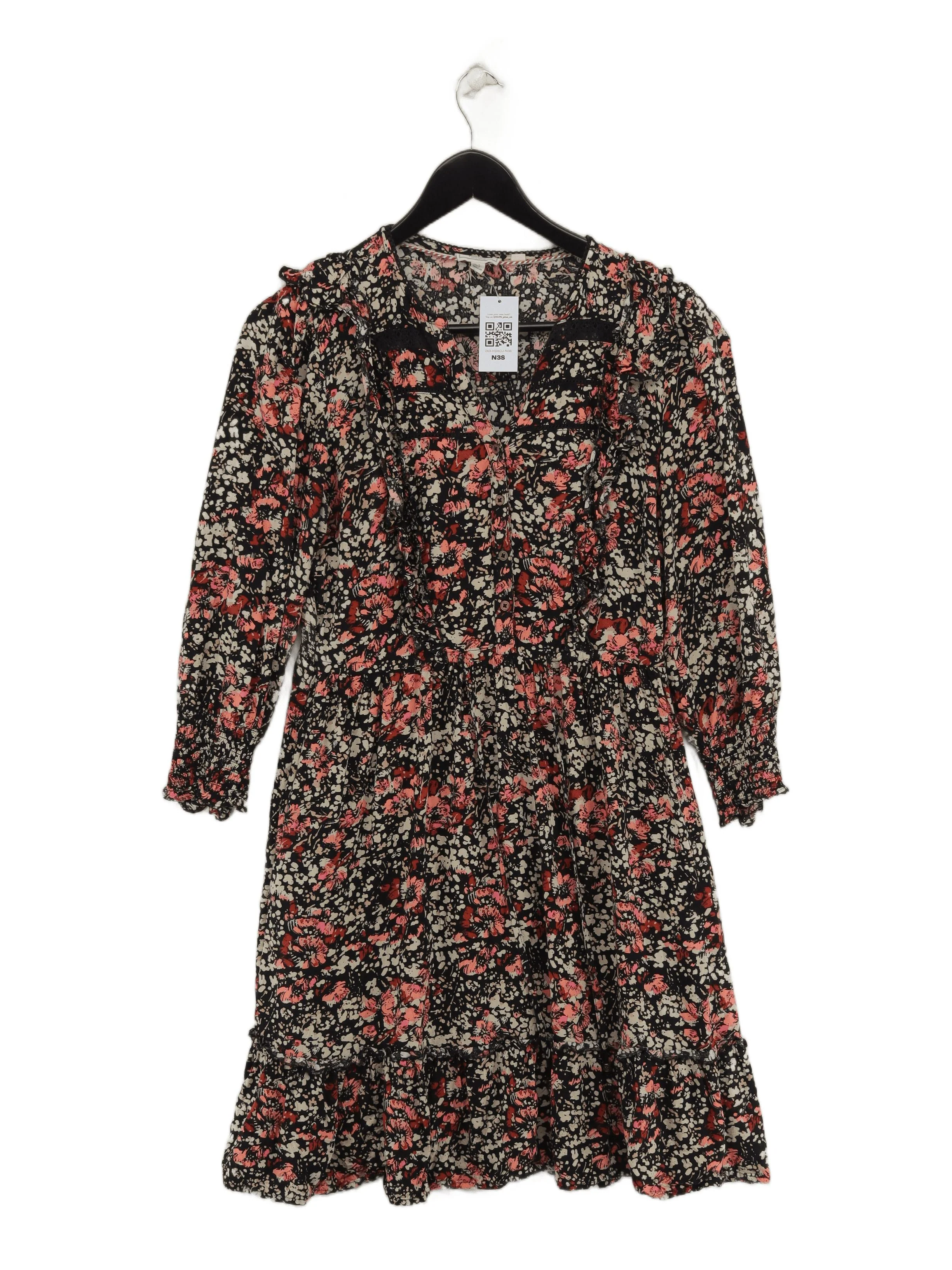 Fat Face Shirt Mini Dress UK8 in Multi