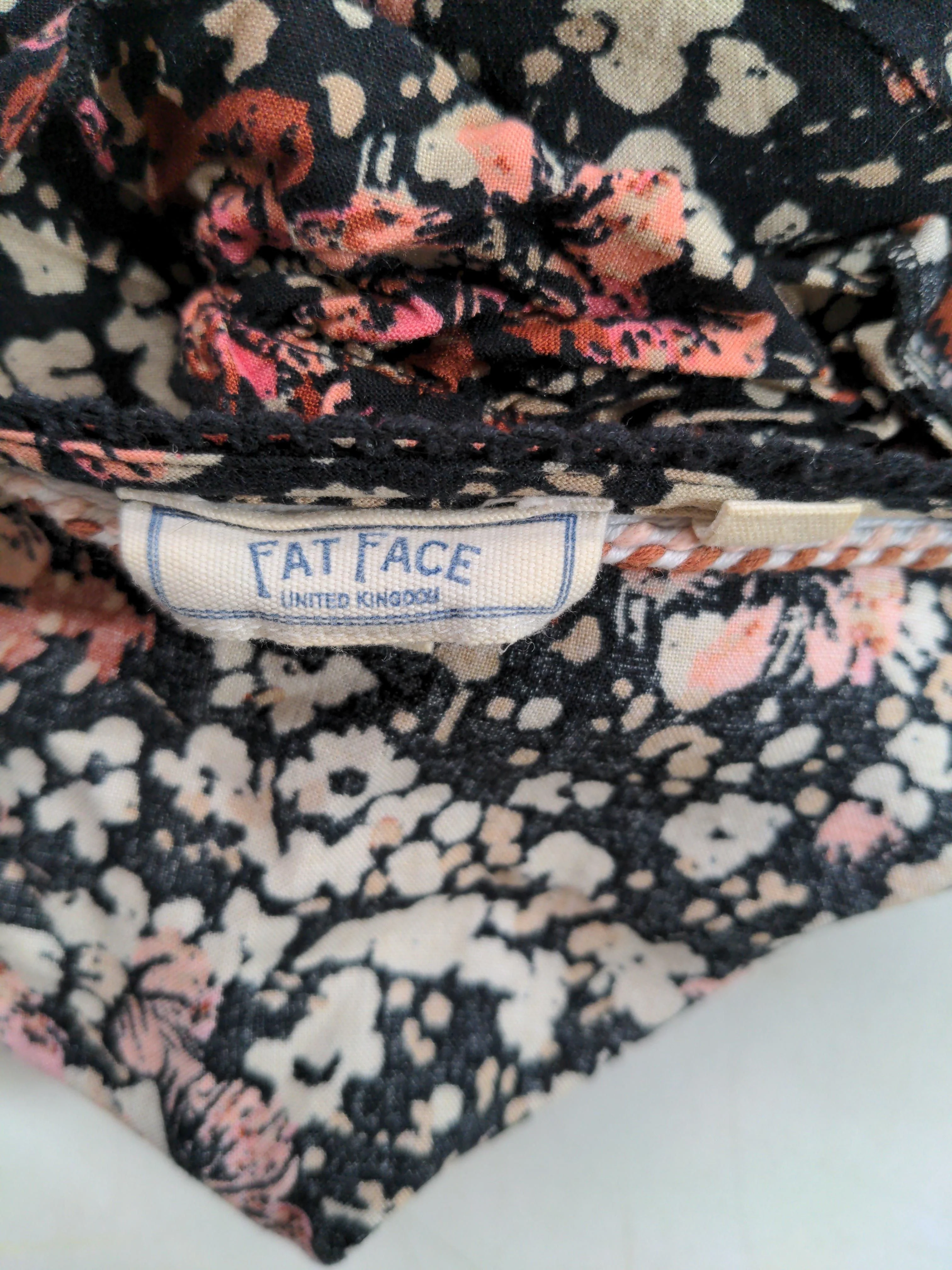 Fat Face Shirt Mini Dress UK8 in Multi - Image 5