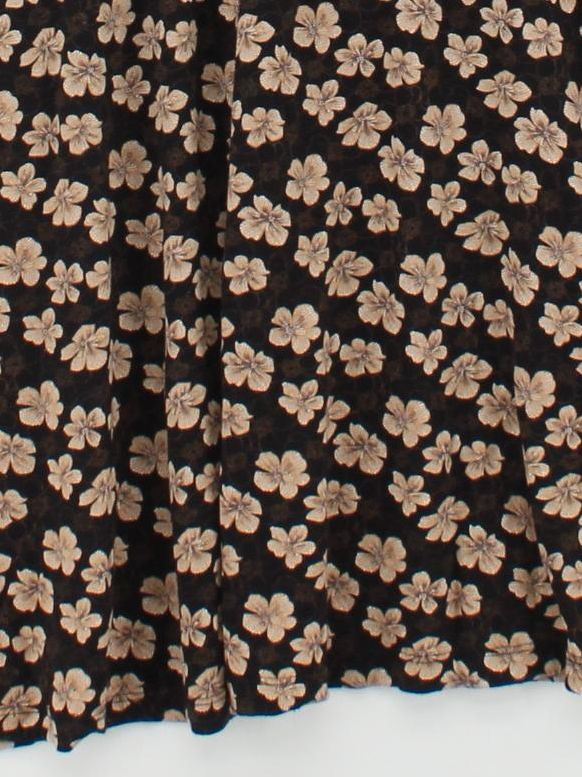 Fat Face Skater Mini Dress UK10 in Black - Image 4