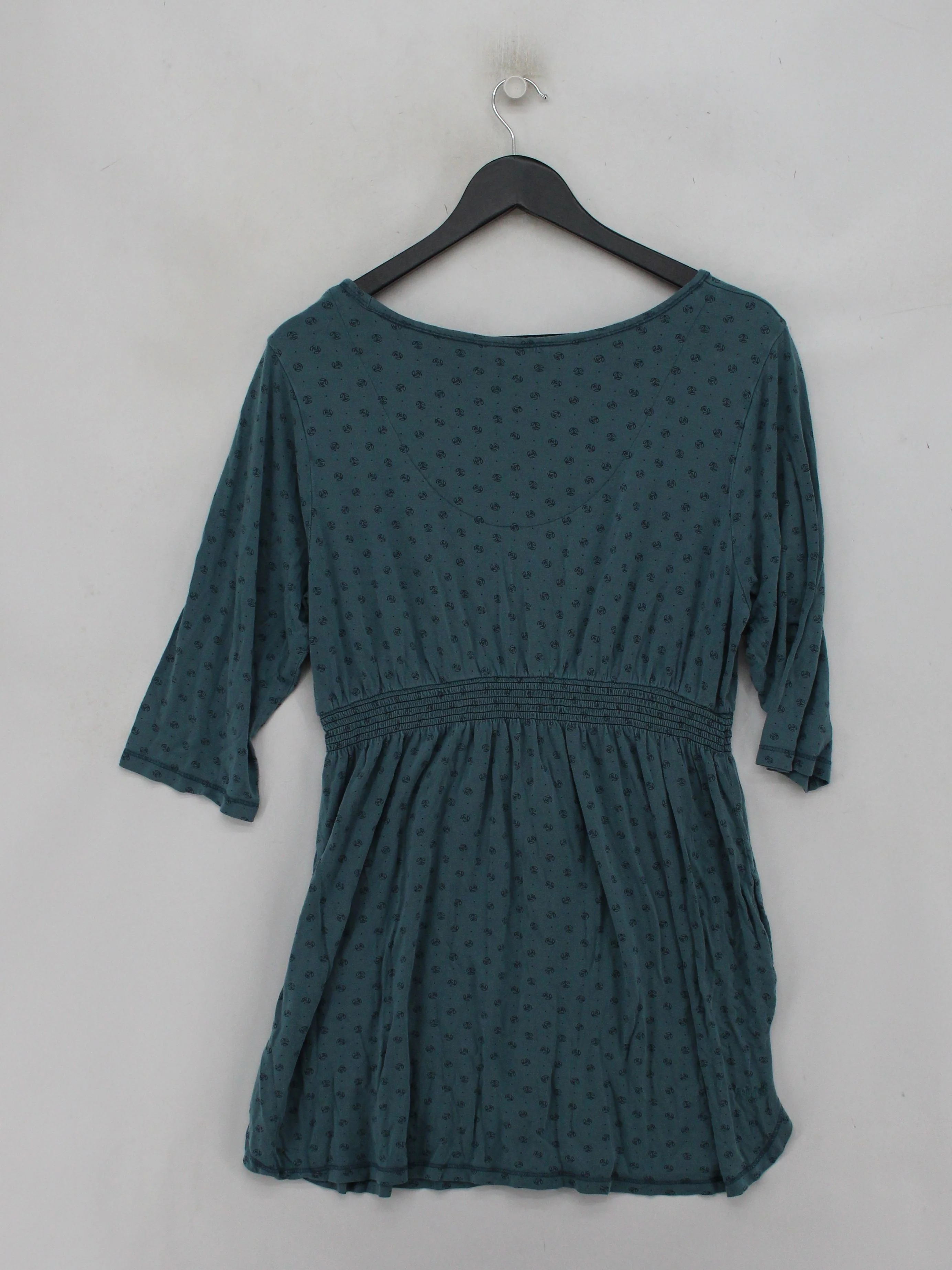 Fat Face Skater Mini Dress UK16 in Blue - Image 2