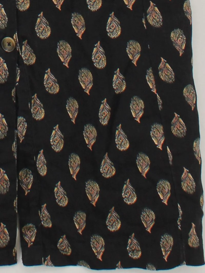 Fat Face Slip Midi Dress UK18 in Black - Image 4