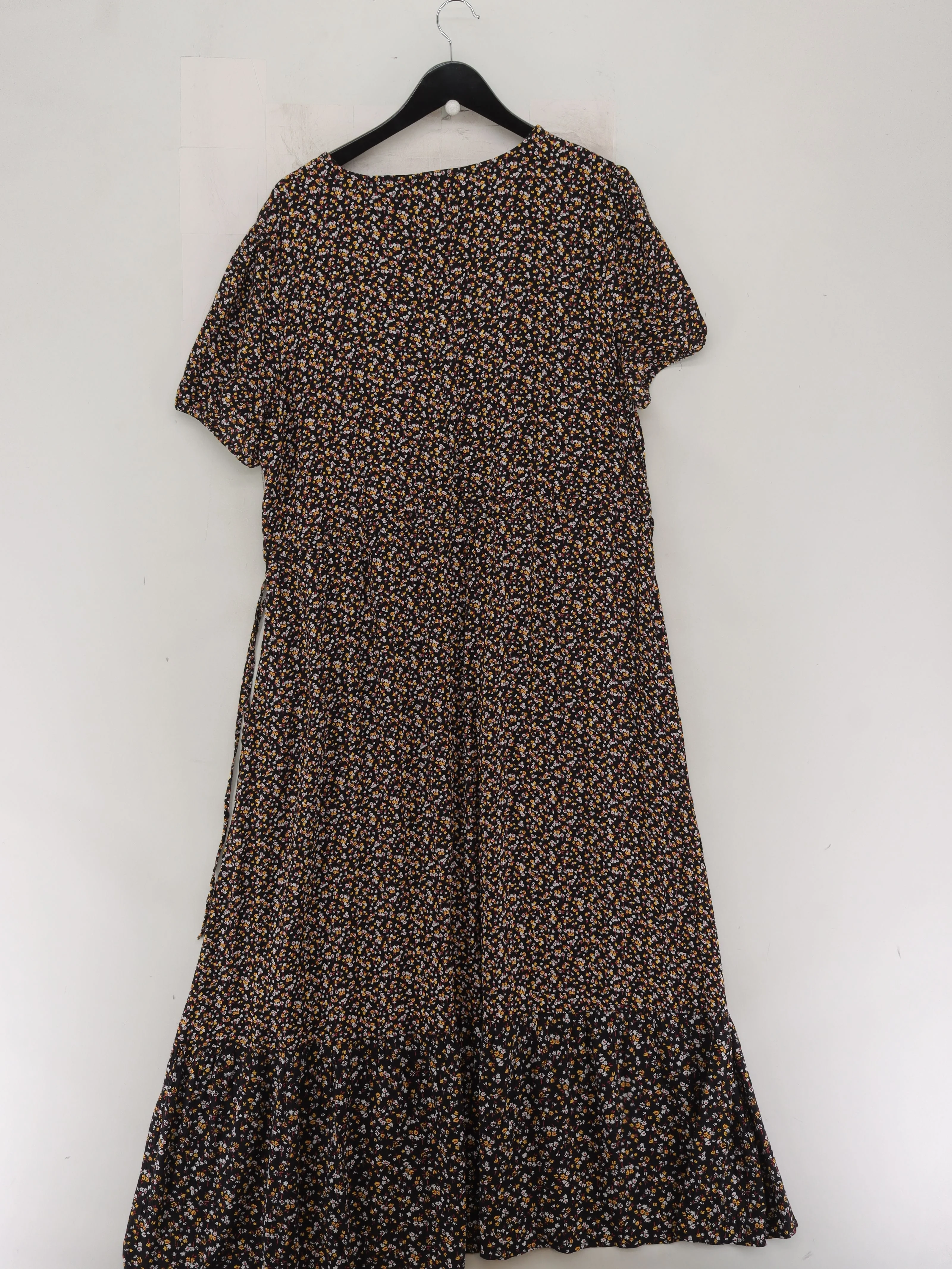Fat Face T-Shirt Midi Dress UK16 in Black - Image 2