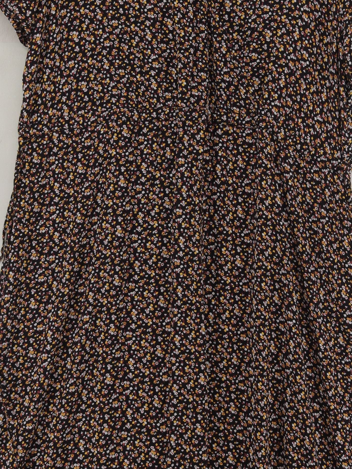 Fat Face T-Shirt Midi Dress UK16 in Black - Image 3