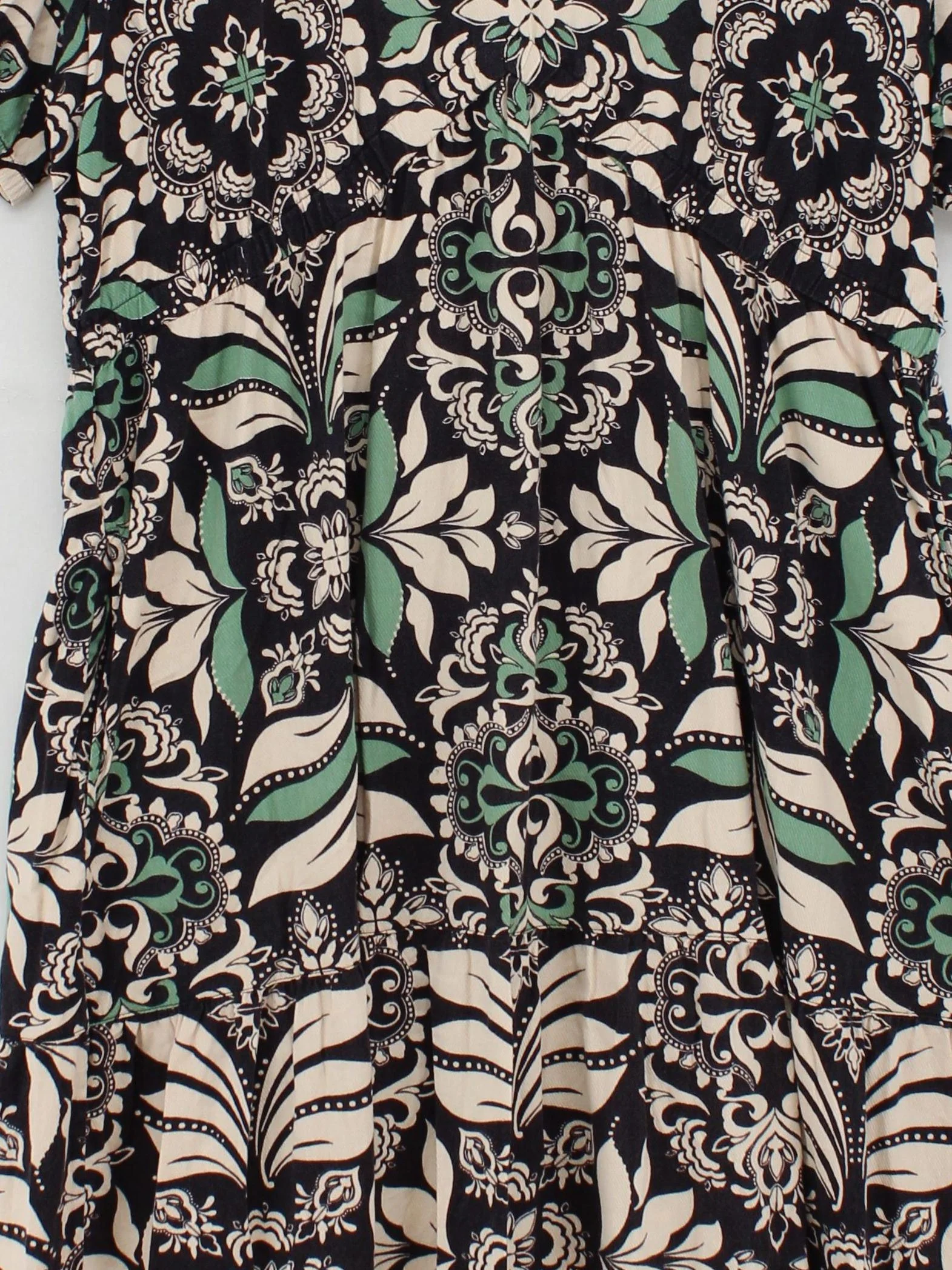 Fat Face T-Shirt Midi Dress UK18 in Multi - Image 3
