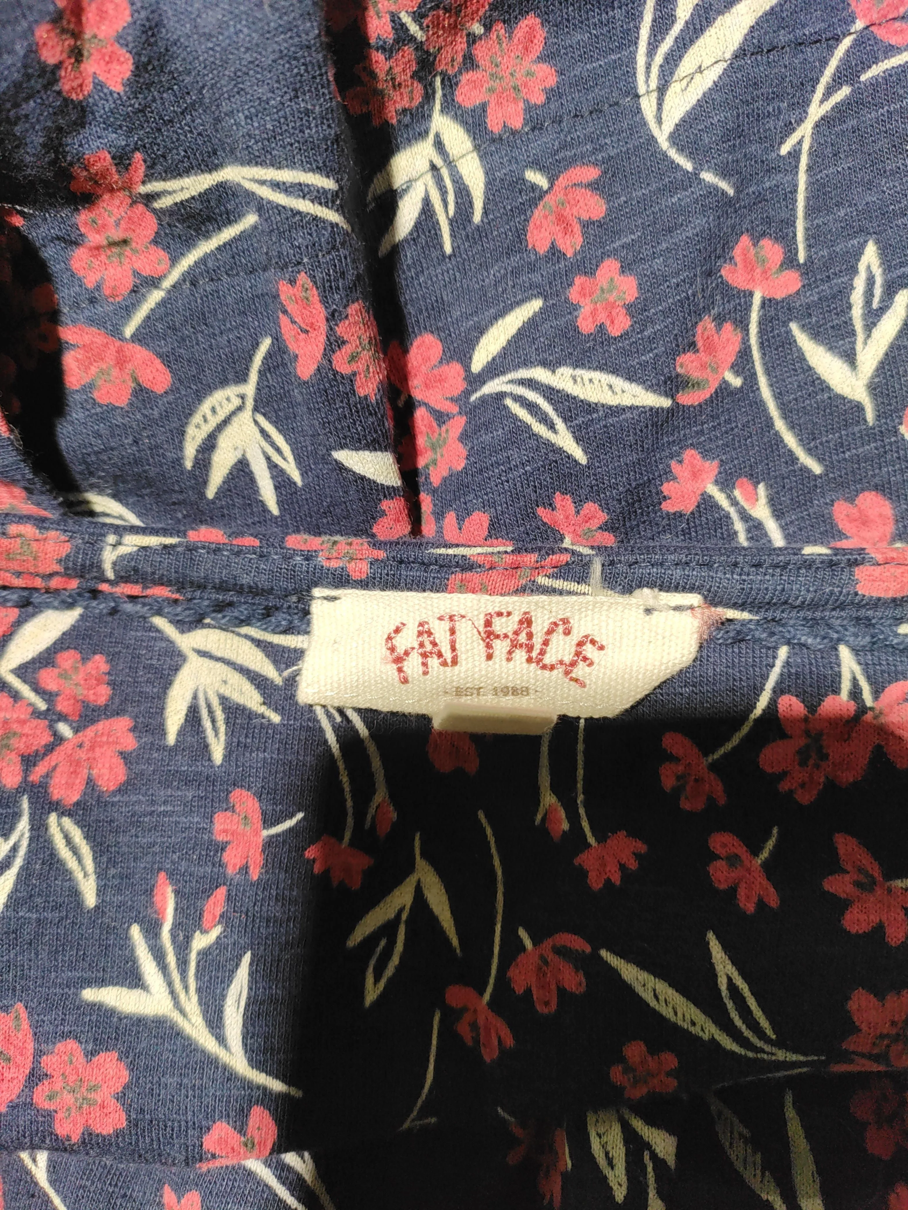 Fat Face T-Shirt Mini Dress UK10 in Blue - Image 5