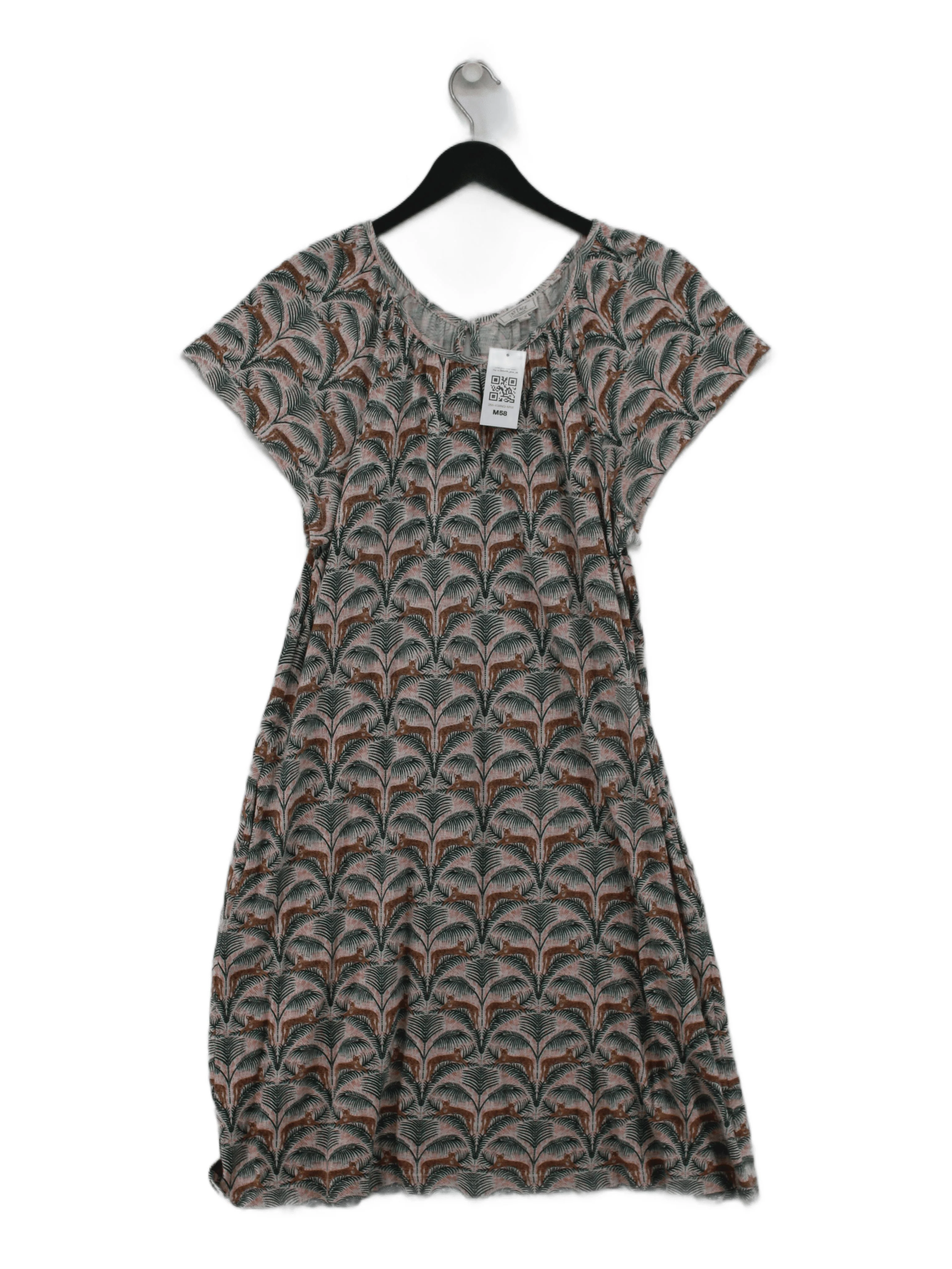 Fat Face T-Shirt Mini Dress UK10 in Multi