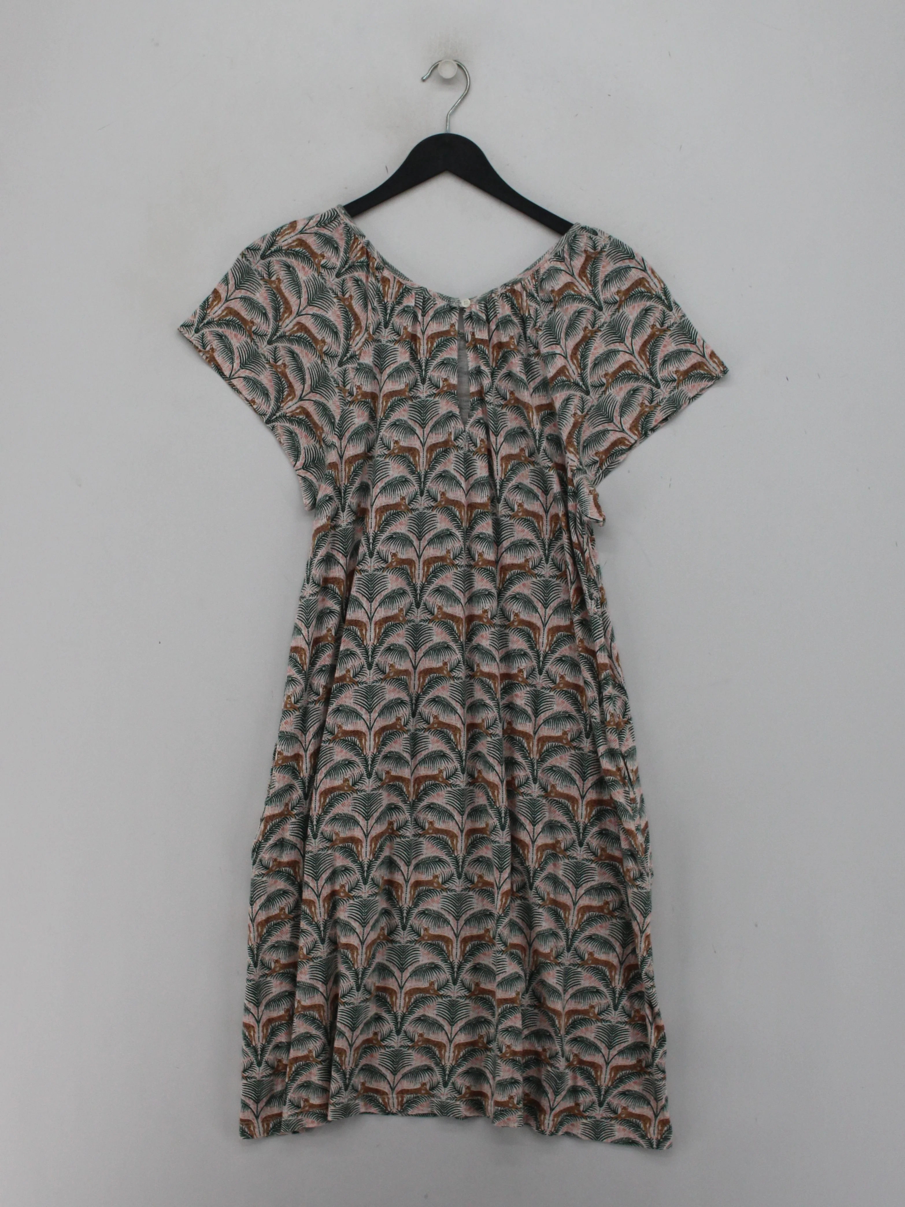 Fat Face T-Shirt Mini Dress UK10 in Multi - Image 2