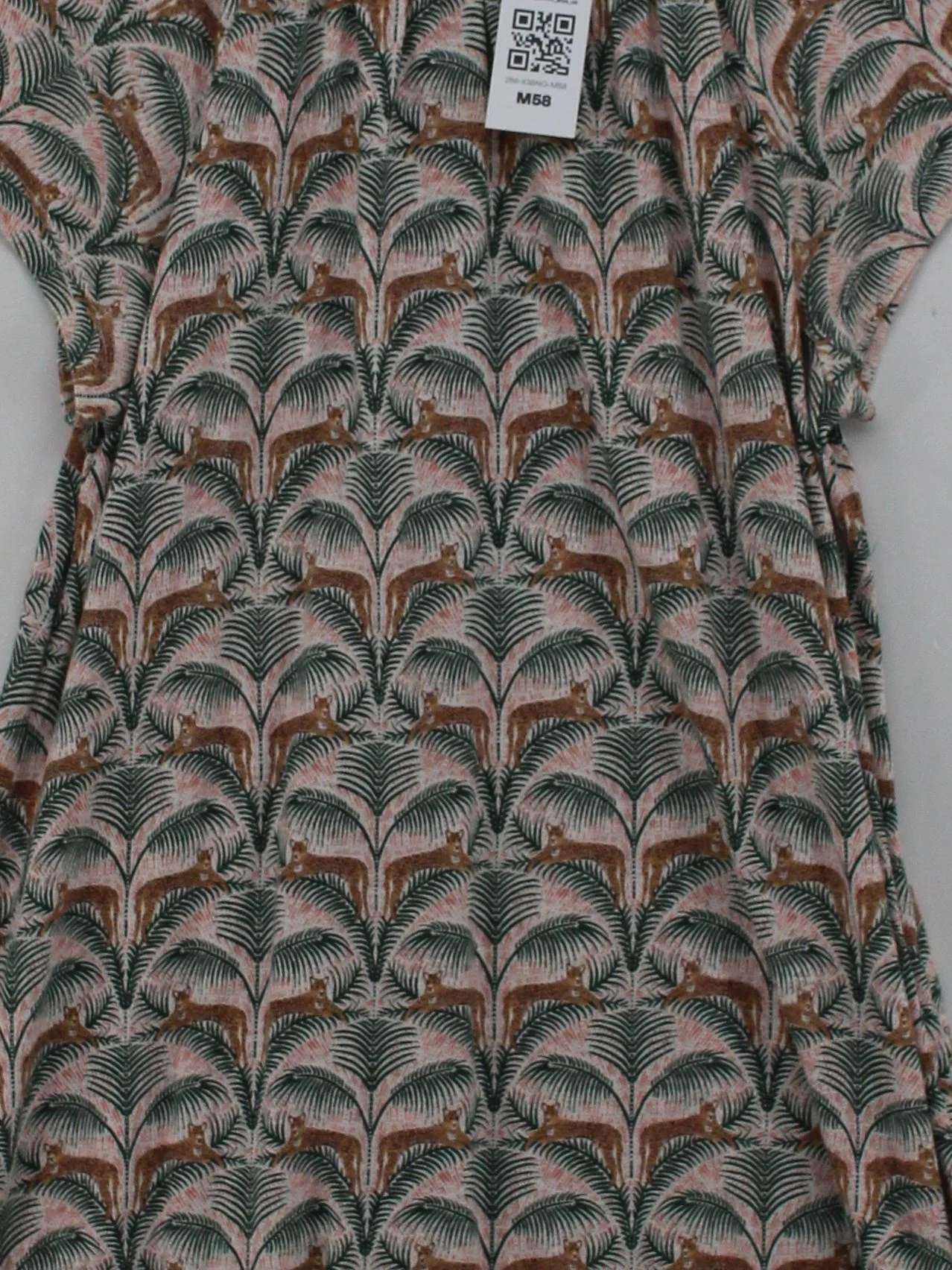 Fat Face T-Shirt Mini Dress UK10 in Multi - Image 3