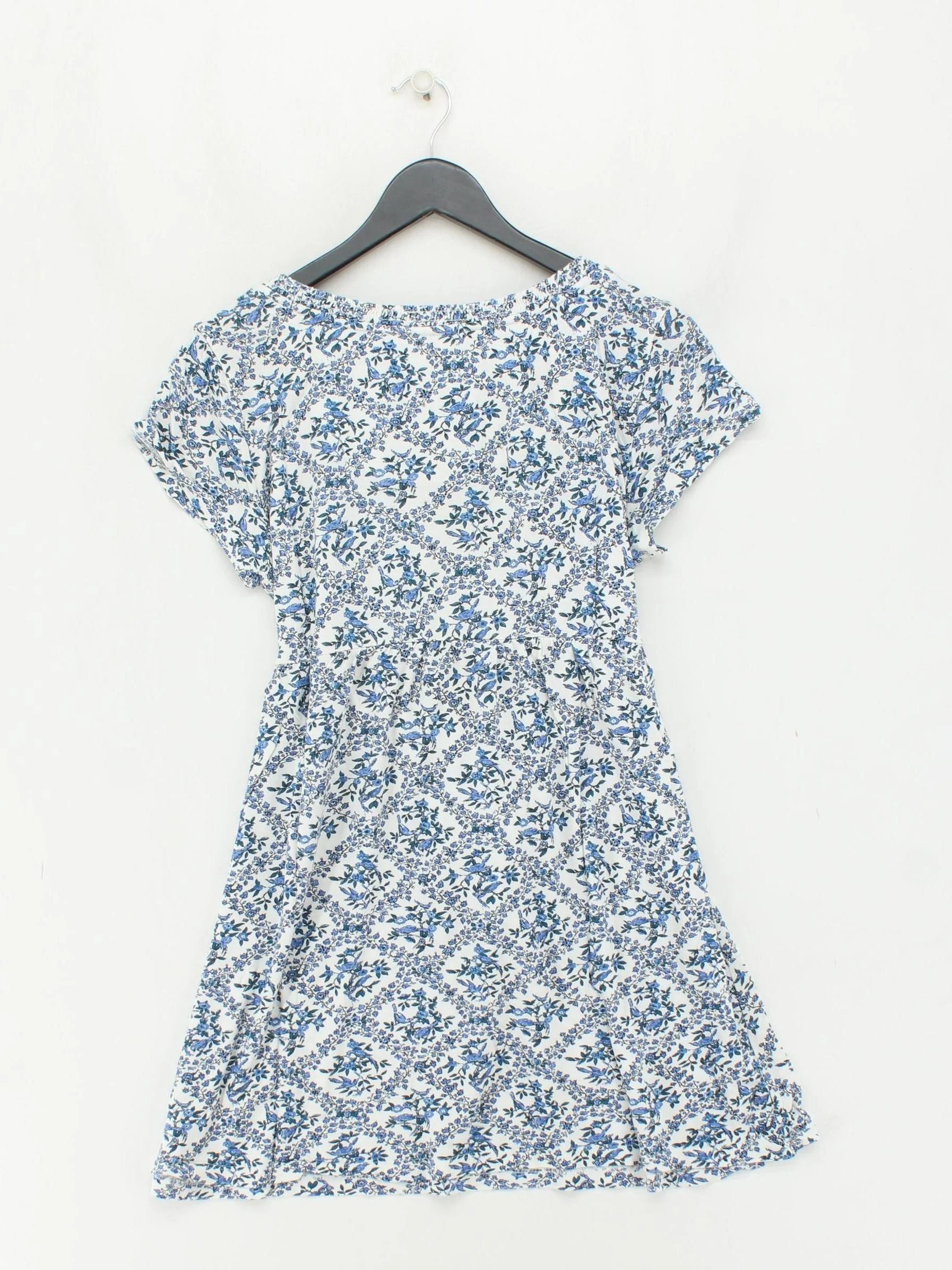 Fat Face T-Shirt Mini Dress UK16 in White - Image 2