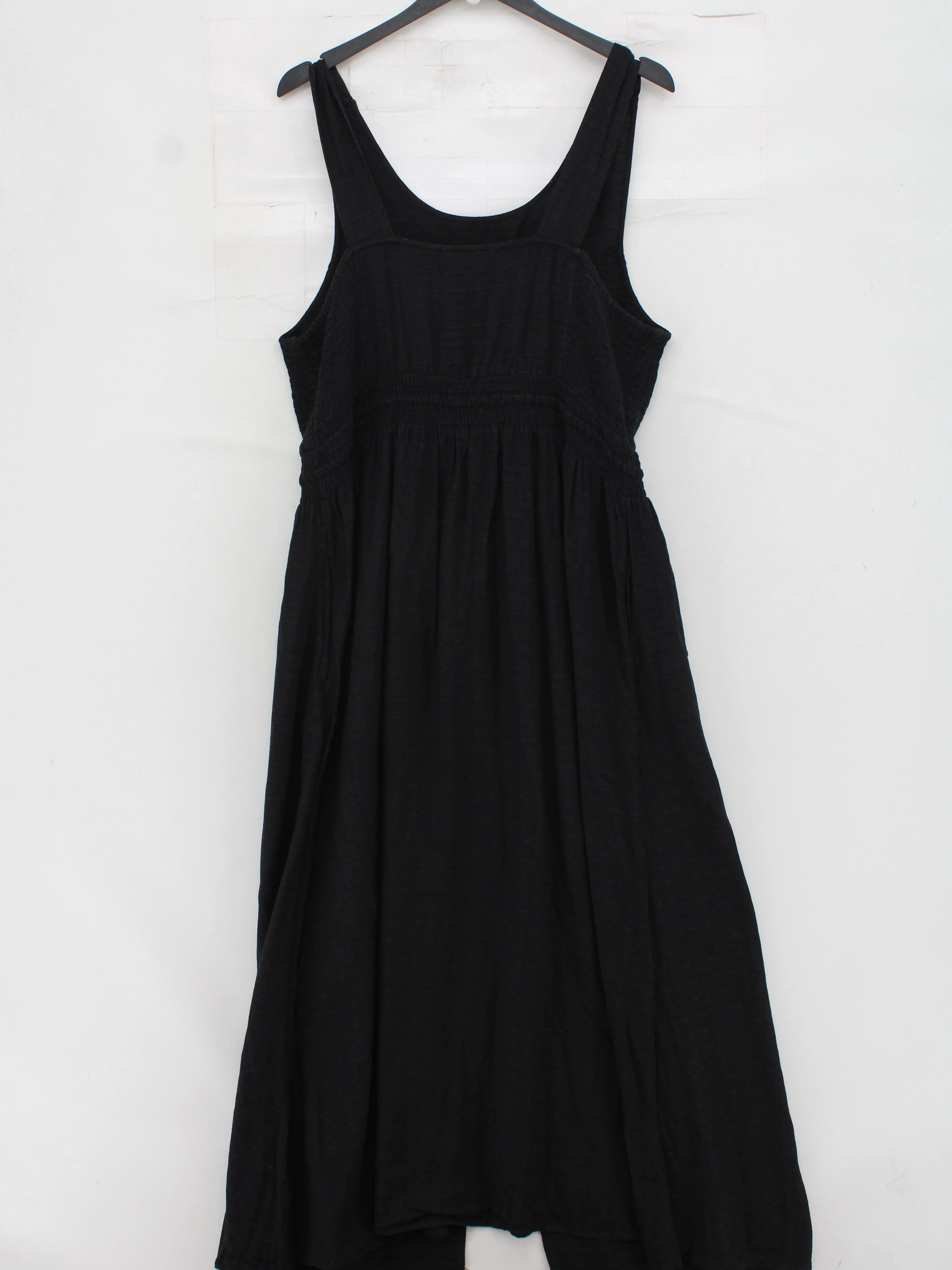 Fat Face Tank Maxi Dress UK18 in Black - Image 2
