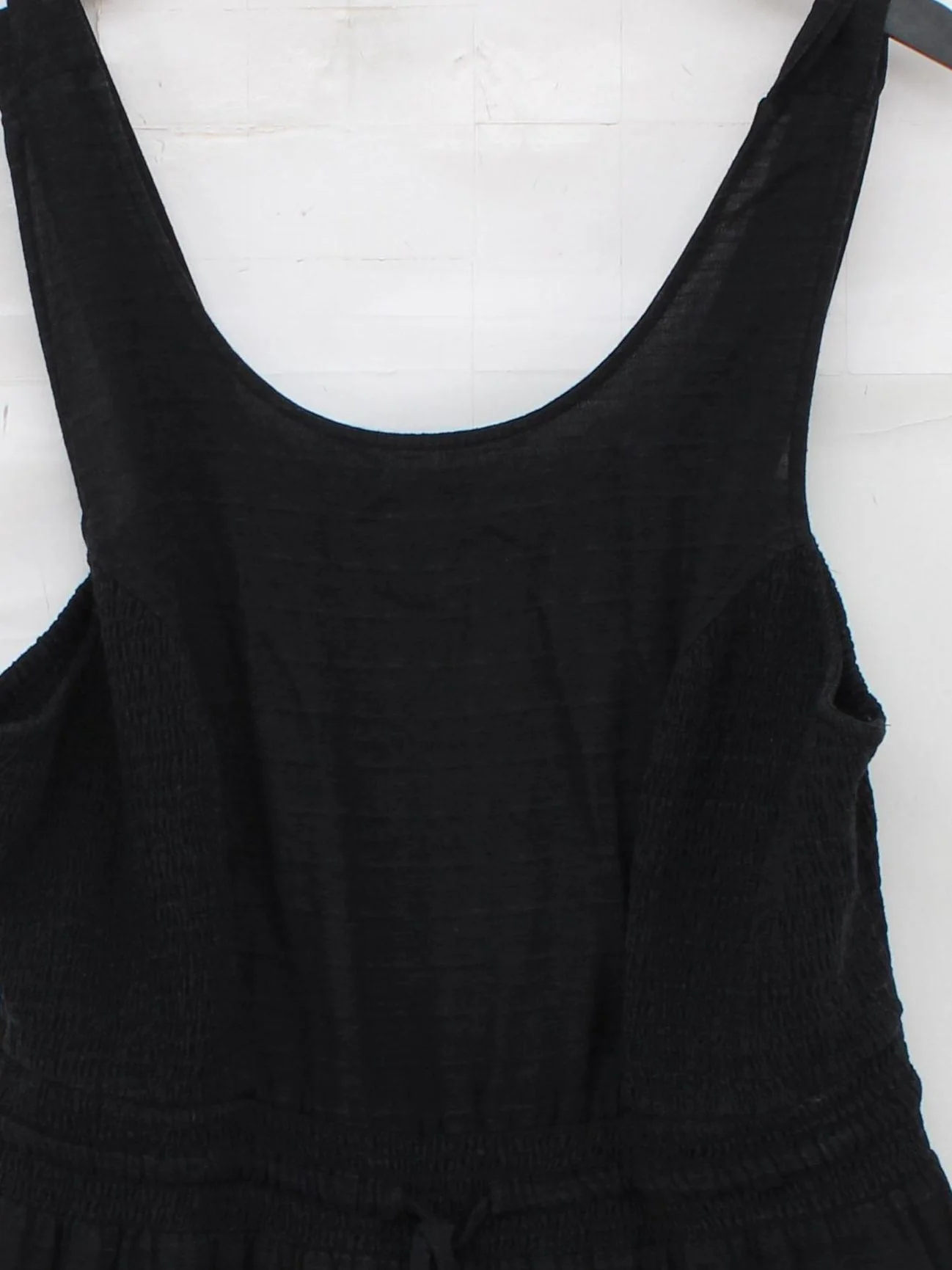 Fat Face Tank Maxi Dress UK18 in Black - Image 3
