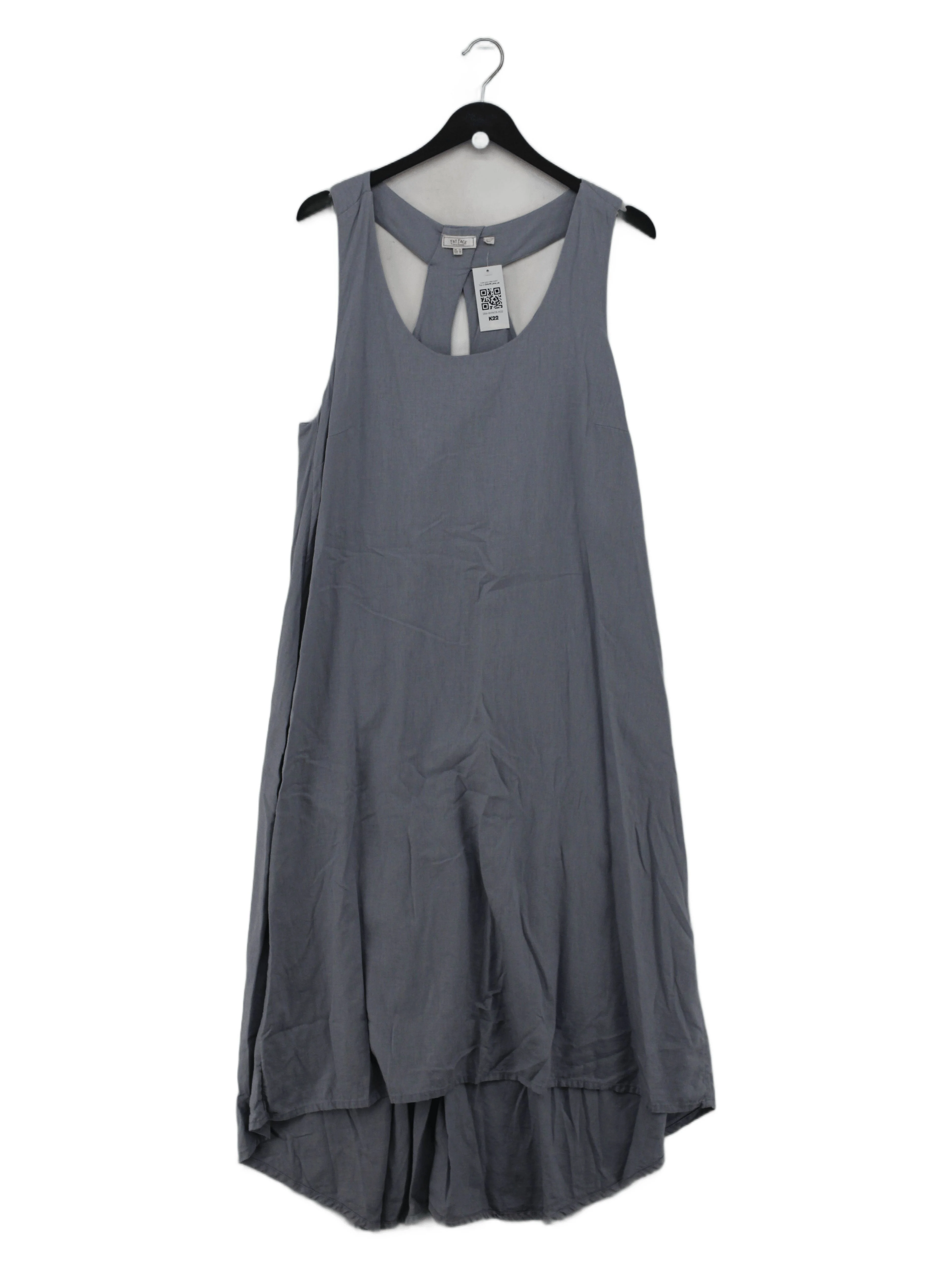 Fat Face Tank Midi Dress UK14 in Grey