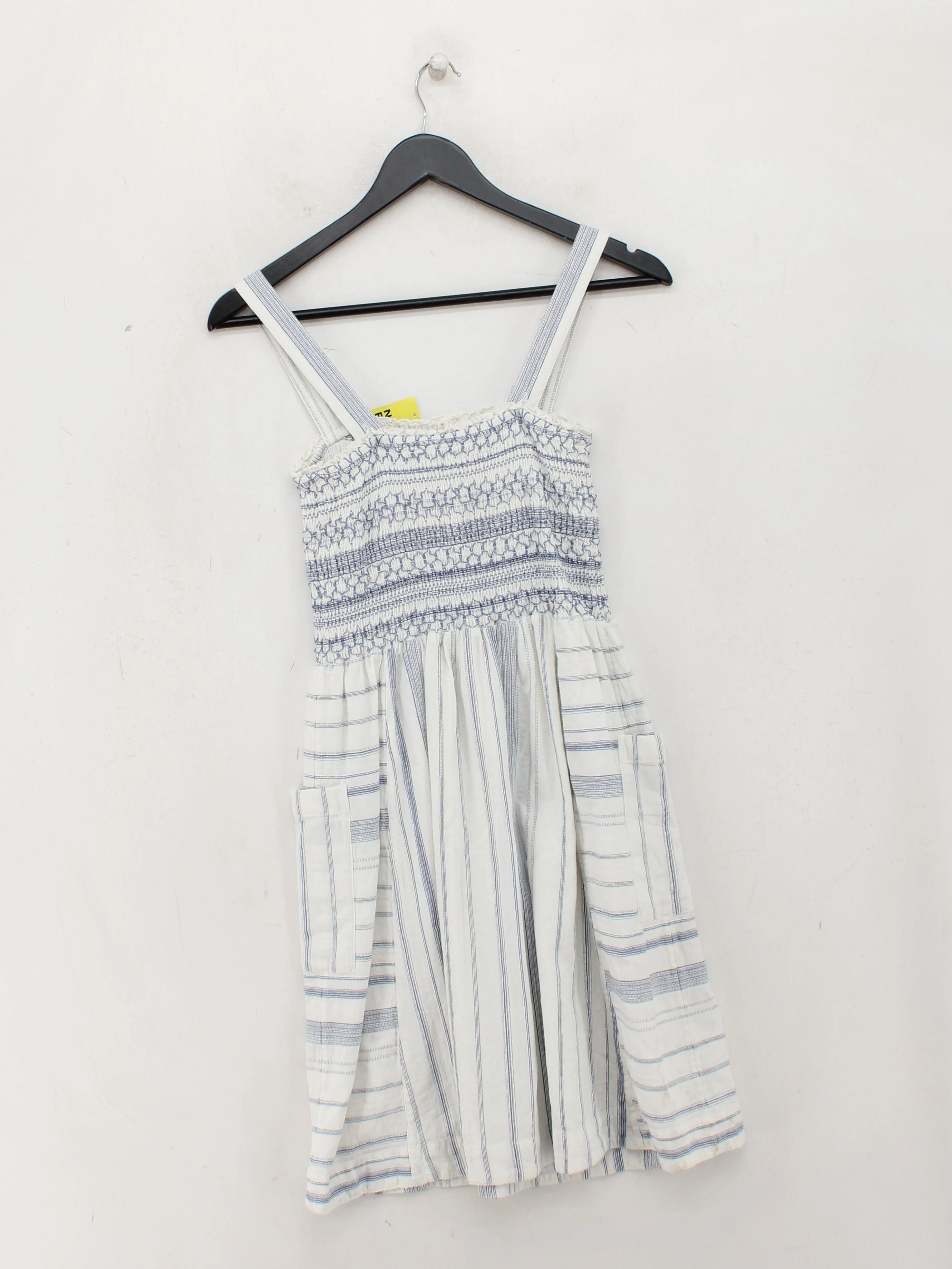 Fat Face Tank Mini Dress S in White - Image 2