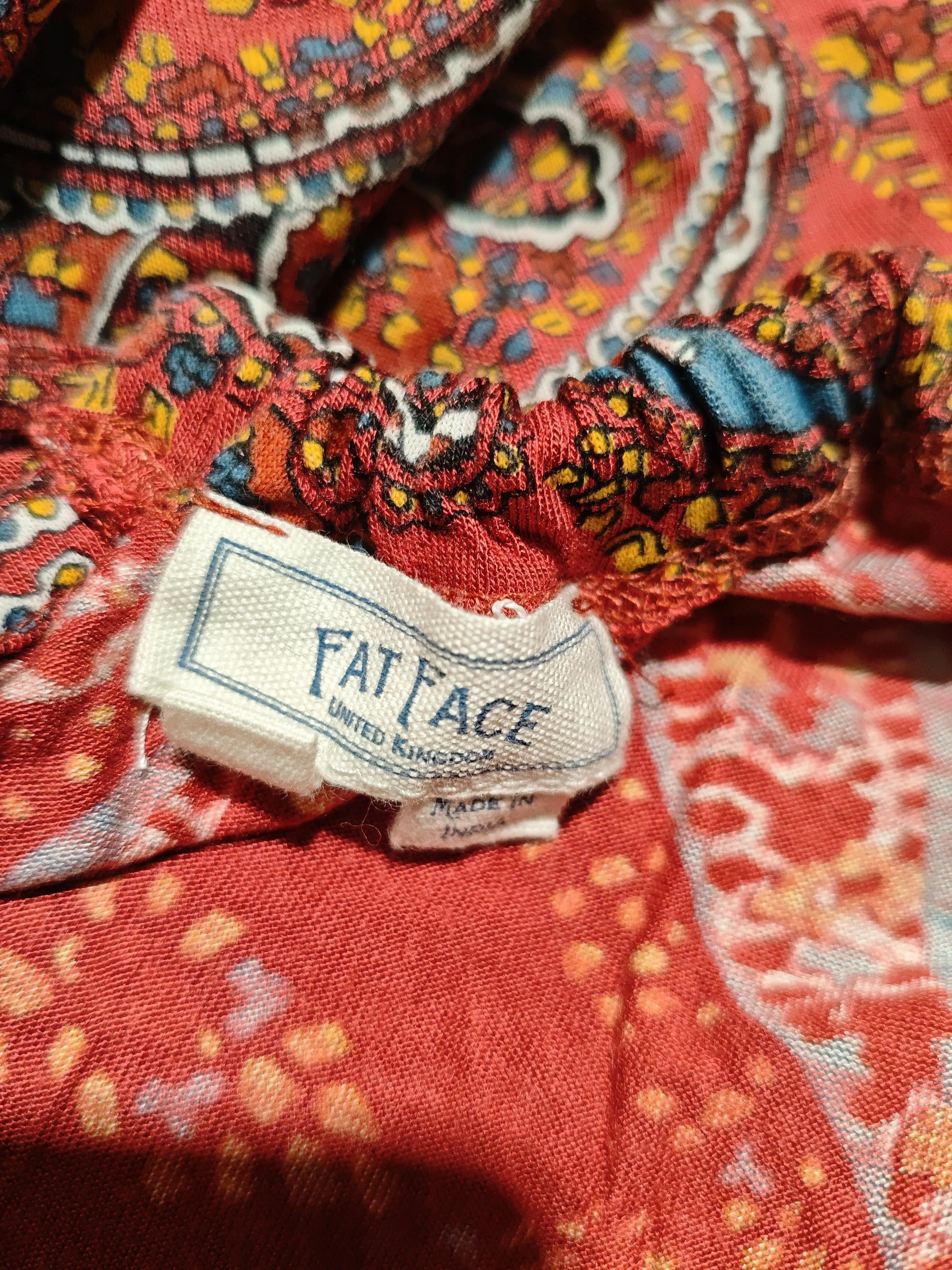 Fat Face Tank Mini Dress UK18 in Red - Image 5