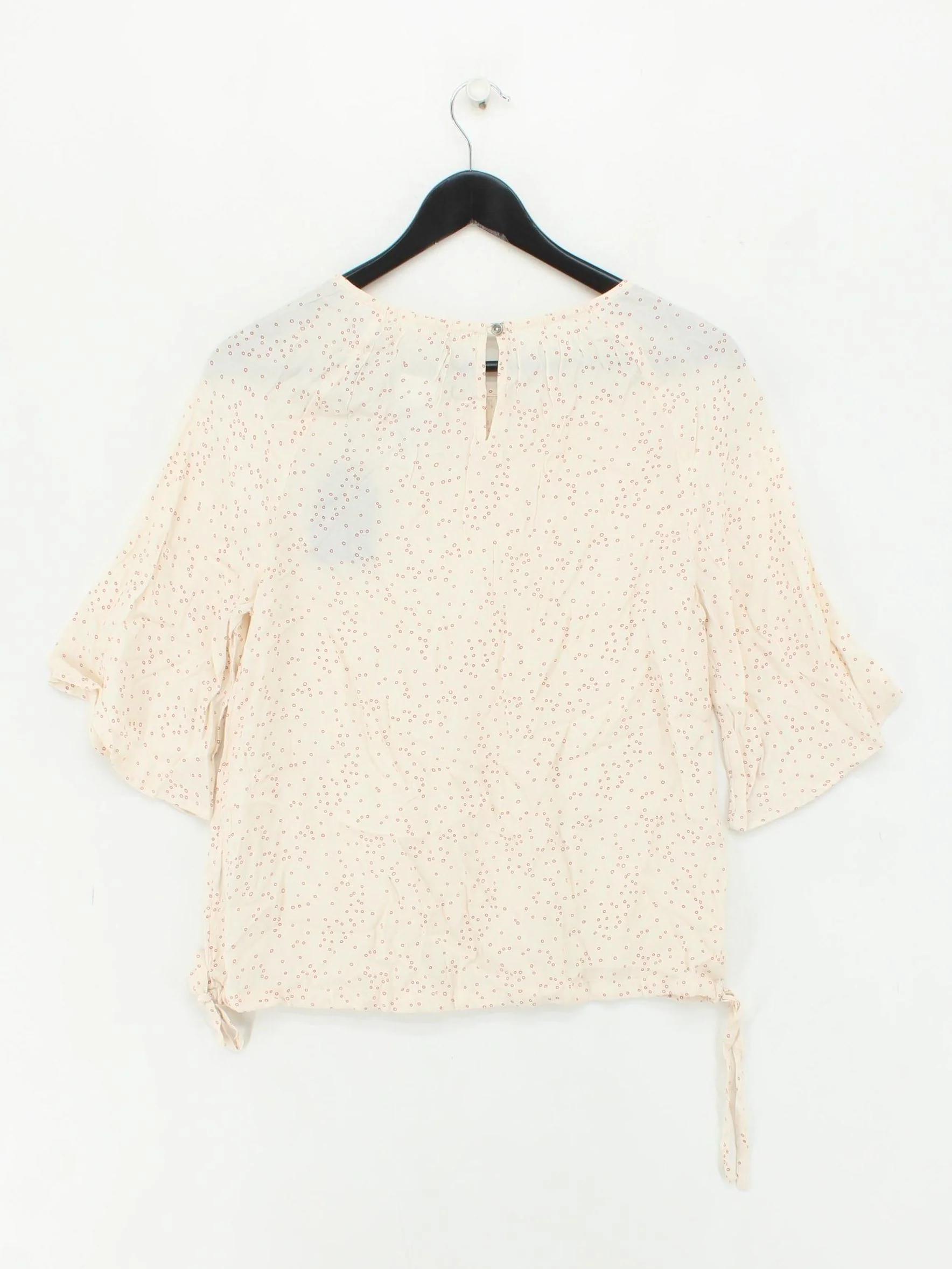Fat Face Women's Blouse UK 8 Cream 100% Viscose Basic New with tags - Image 2