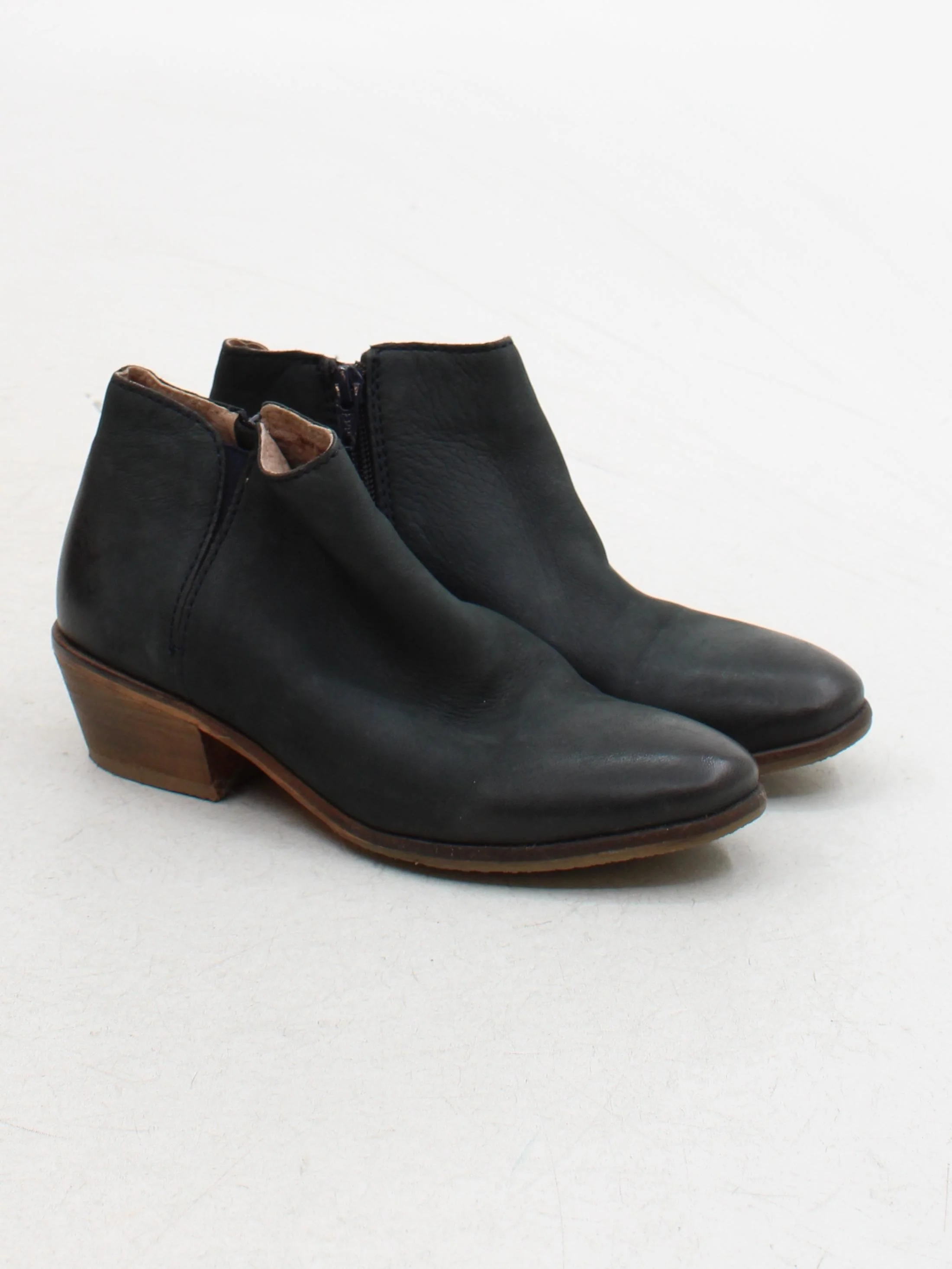 Fat Face Women's Boots UK 3.5 Black 100% Leather Chelsea - Image 4