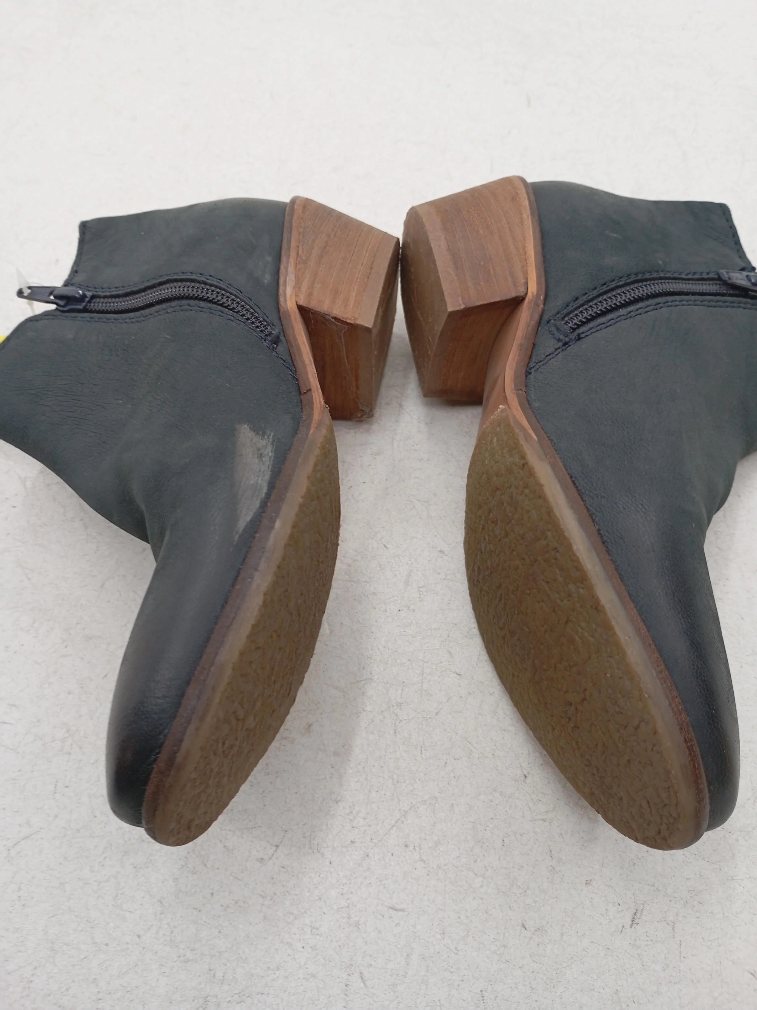Fat Face Women's Boots UK 3.5 Black 100% Leather Chelsea - Image 7