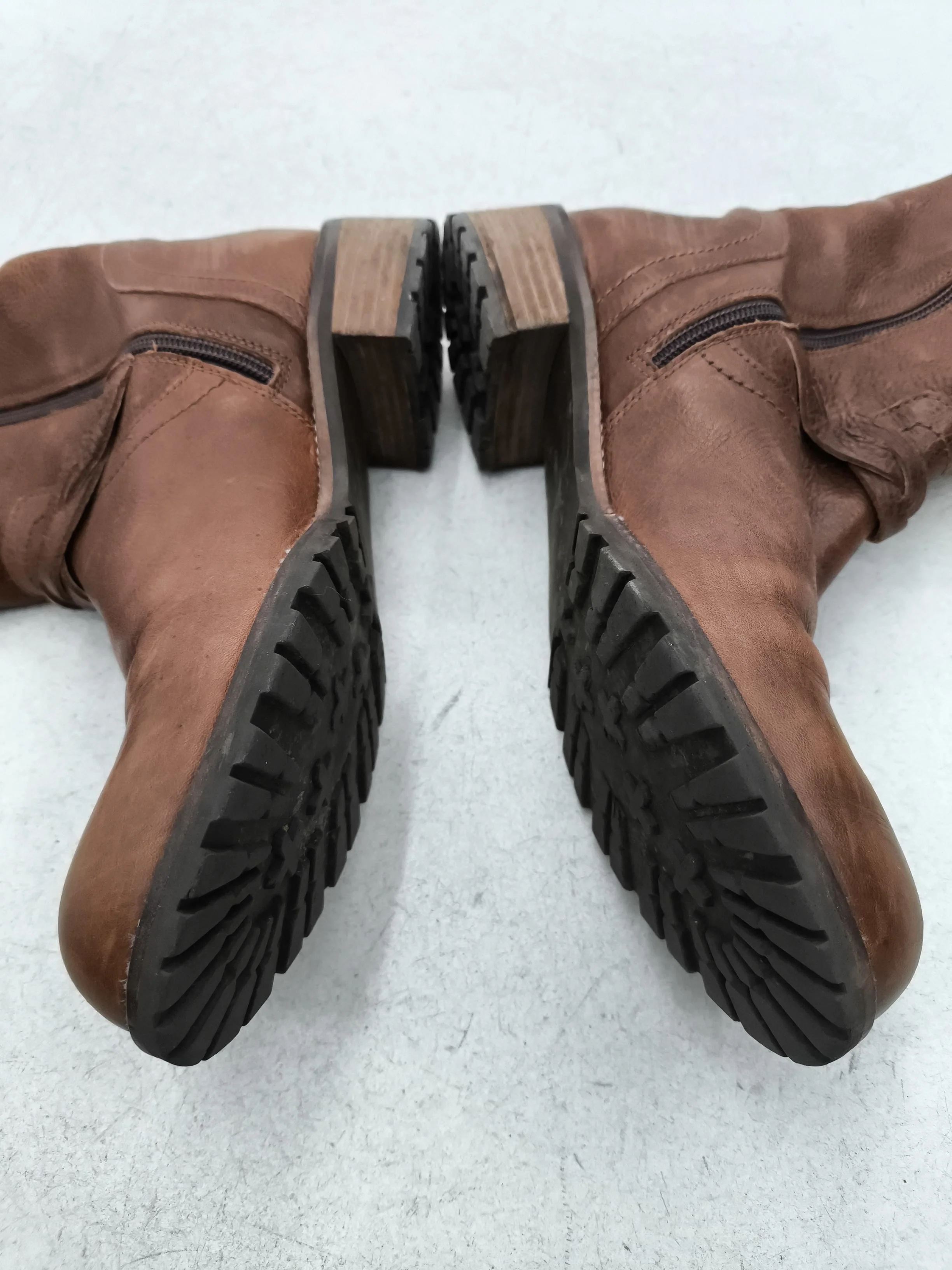Fat Face Women's Boots UK 5 Brown 100% Leather Combat - Image 7