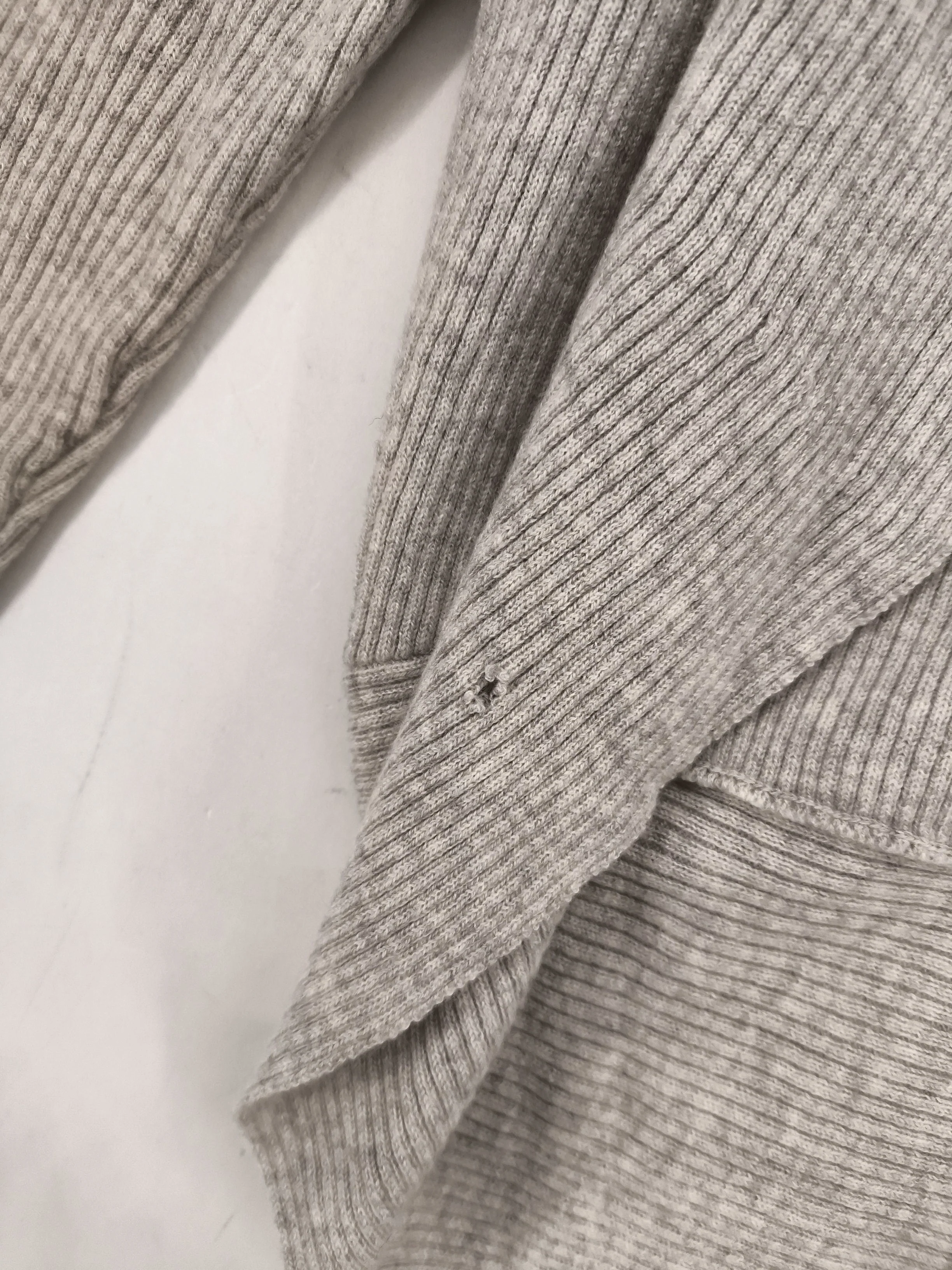 Fat Face Women's Cardigan S Cream 100% Wool V-Neck Cardigan - Image 5