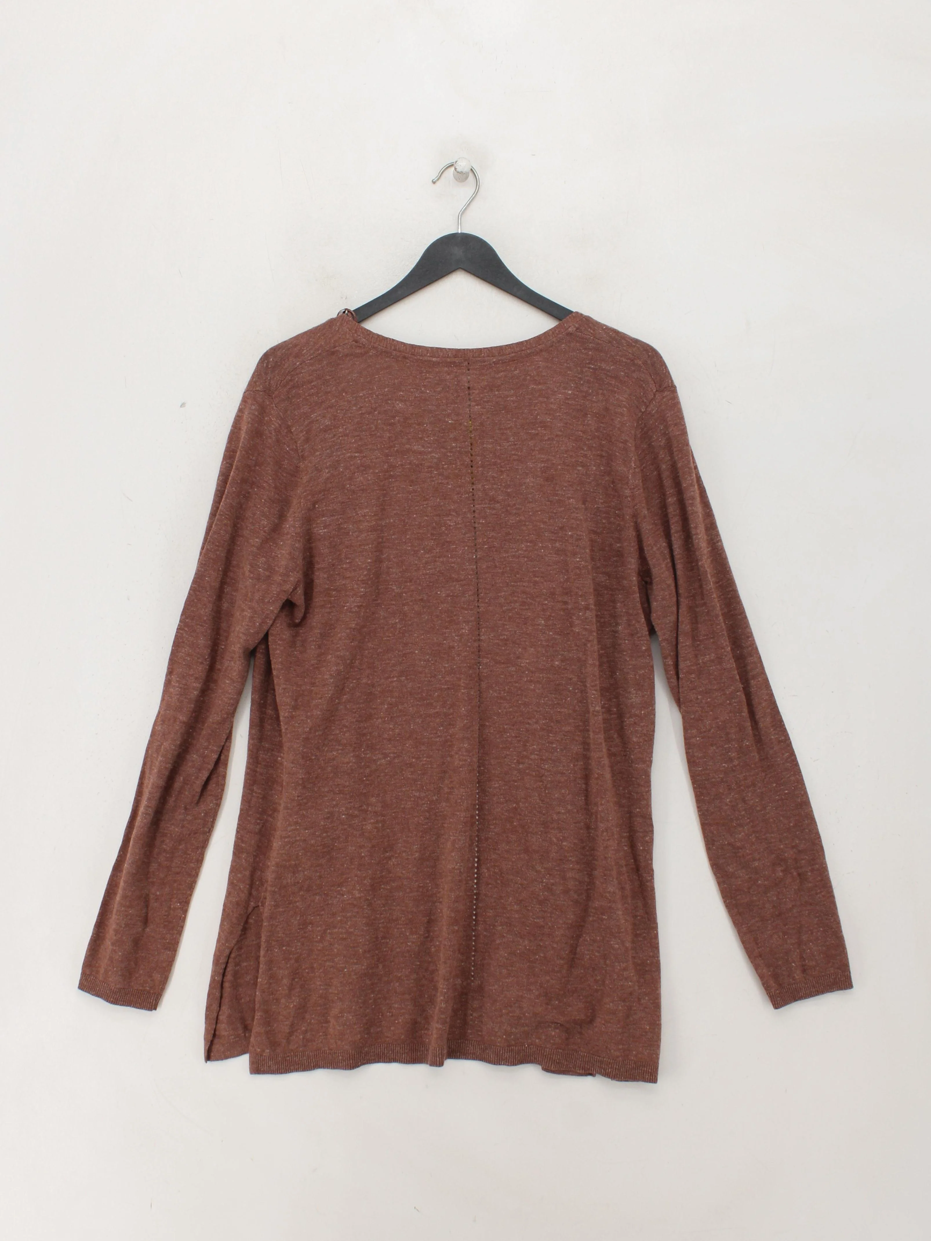 Fat Face Women's Cardigan UK 12 Brown 100% Other V-Neck Cardigan - Image 2