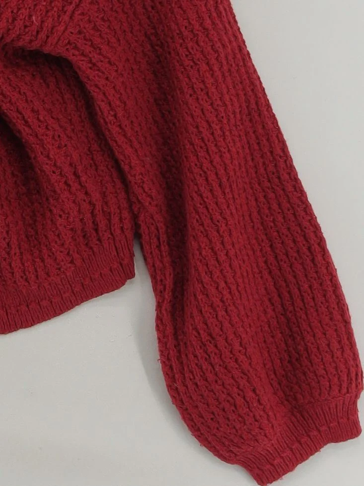 Fat Face Women's Cardigan UK 12 Red Cotton with Acrylic, Polyester Cardigan - Image 4