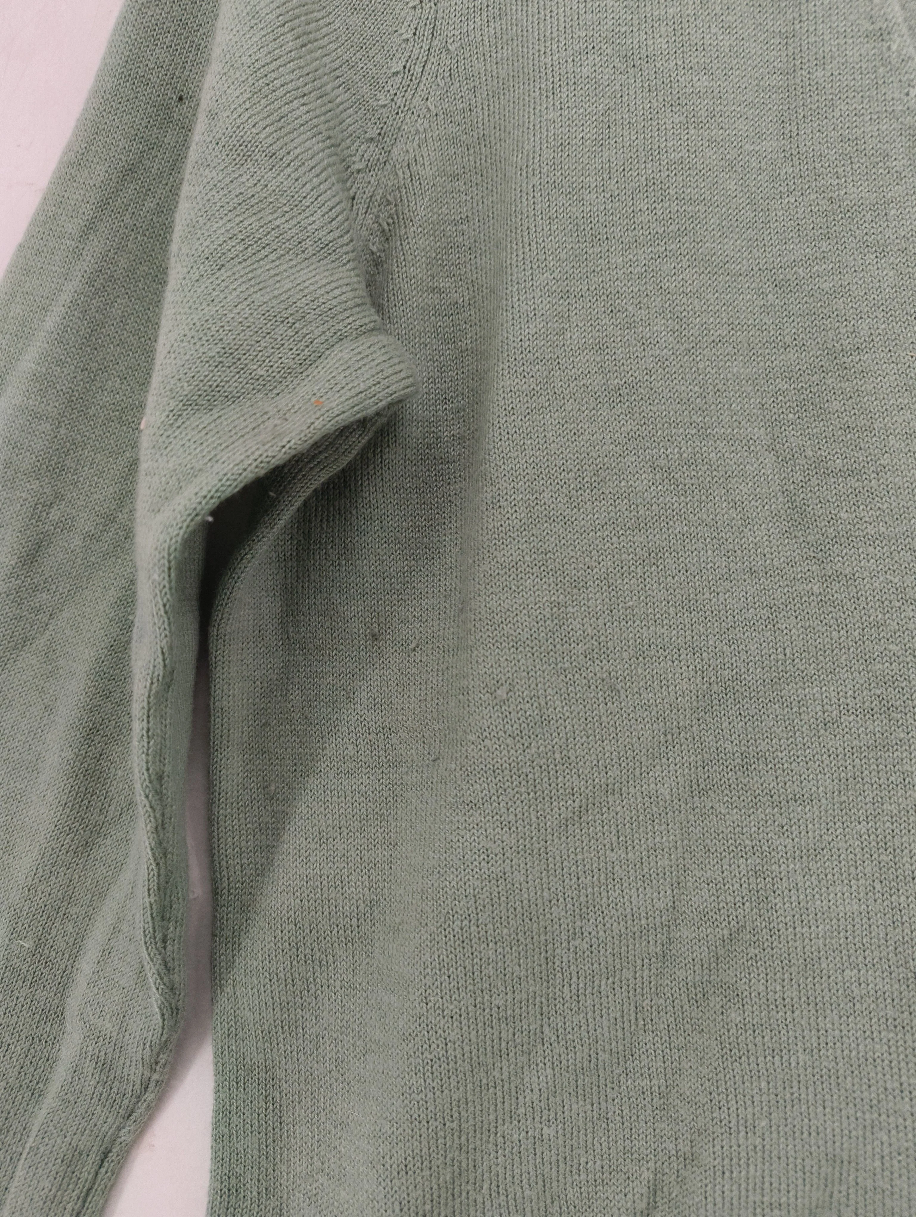 Fat Face Women's Cardigan UK 14 Green Polyester with Wool, Nylon V-Neck Cardigan - Image 5